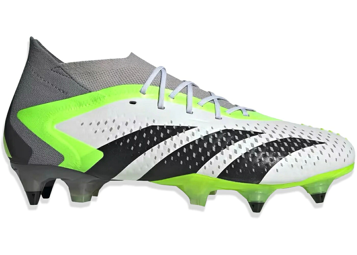 アディダス プレデター 白色 ホワイト コア 黒色 ブラック ACCURACY.1 スニーカー メンズ ADIDAS PREDATOR SG CRAZYRUSH PACK / CLOUD WHITE CORE BLACK LUCID
