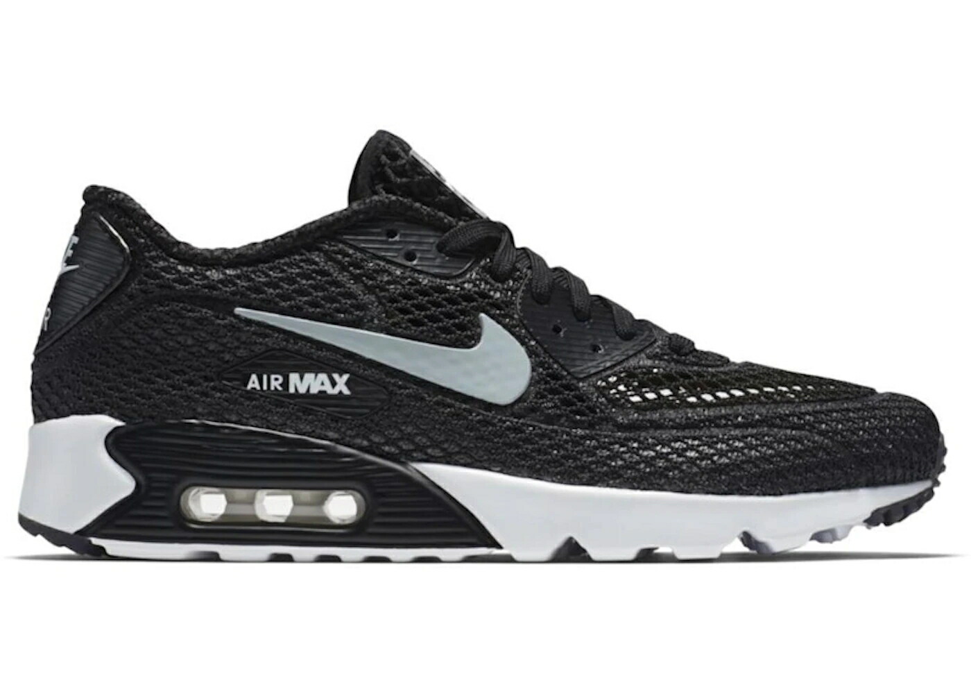 ナイキ マックス ウルトラ 黒色 ブラック 灰色 グレー 白色 ホワイト エアマックス スニーカー メンズ NIKE AIR MAX 90 ULTRA BLACK VOLT / BLACK WOLF GREY WHITE VOLT 56,210円