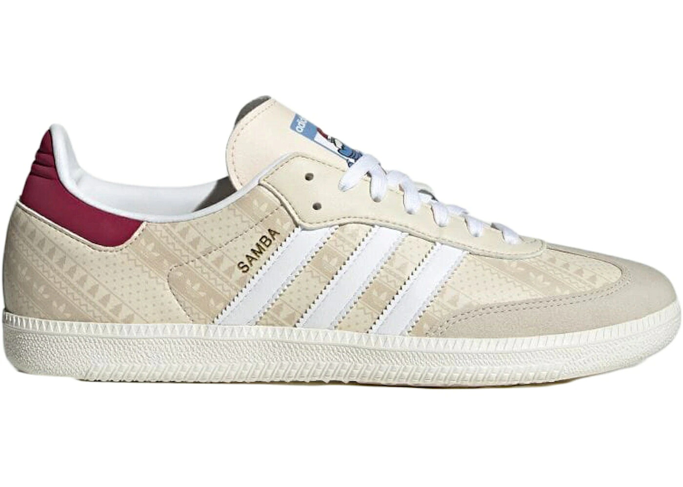 アディダス サンバ 白いこと 白いこと レガシー ぶどう酒色 バーガンディー スニーカー メンズ ADIDAS SAMBA WONDER WHITE LEGACY BURGUNDY / WONDER WHITE FOOTWEAR WHITE