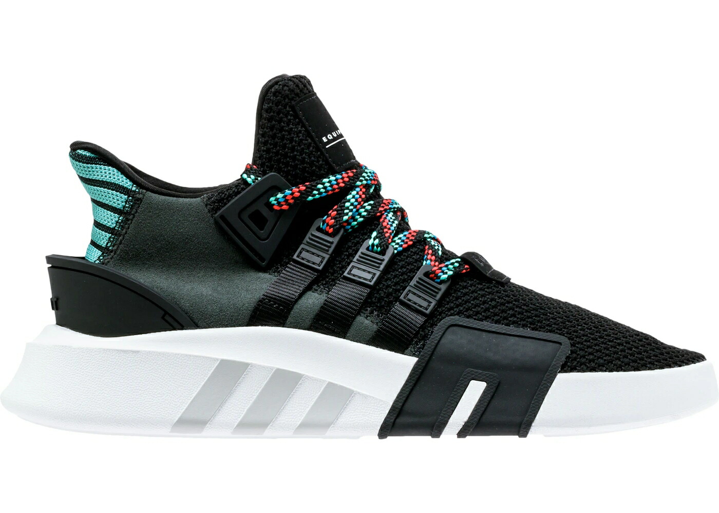 アディダス バスケットボール コア 黒色 ブラック 緑 グリーン スニーカー メンズ ADIDAS EQT BASKETBALL ADV CORE BLACK SUB GREEN / CORE BLACK CORE BLACK SUB GREEN