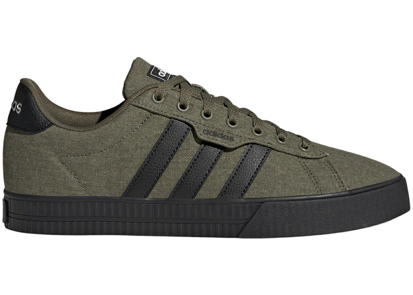 アディダス オリーブ コア 黒色 ブラック 白色 ホワイト 3.0 スニーカー メンズ ADIDAS DAILY OLIVE STRATA CORE BLACK CLOUD WHITE / OLIVE STRATA CORE BLACK CLOUD｜スニケス