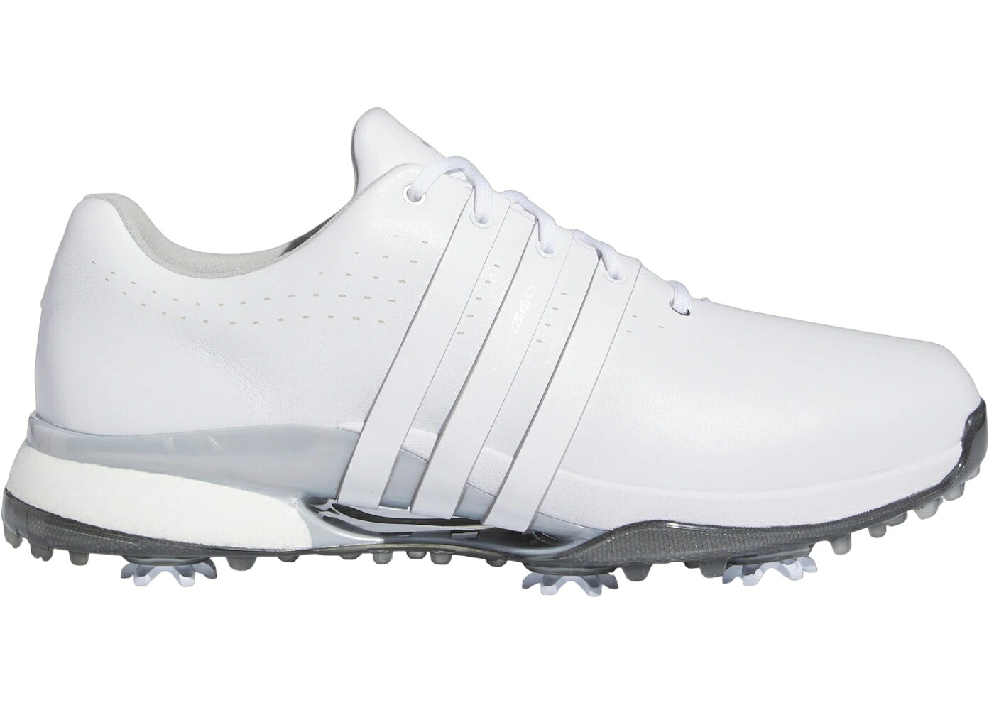 アディダス ゴルフ 白いこと 白いこと しろがね色 しろがね色 スニーカー メンズ ADIDAS TOUR360 24 WIDE GOLF CLOUD WHITE SILVER METALLIC / CLOUD WHITE CLOUD WHITE SILVER