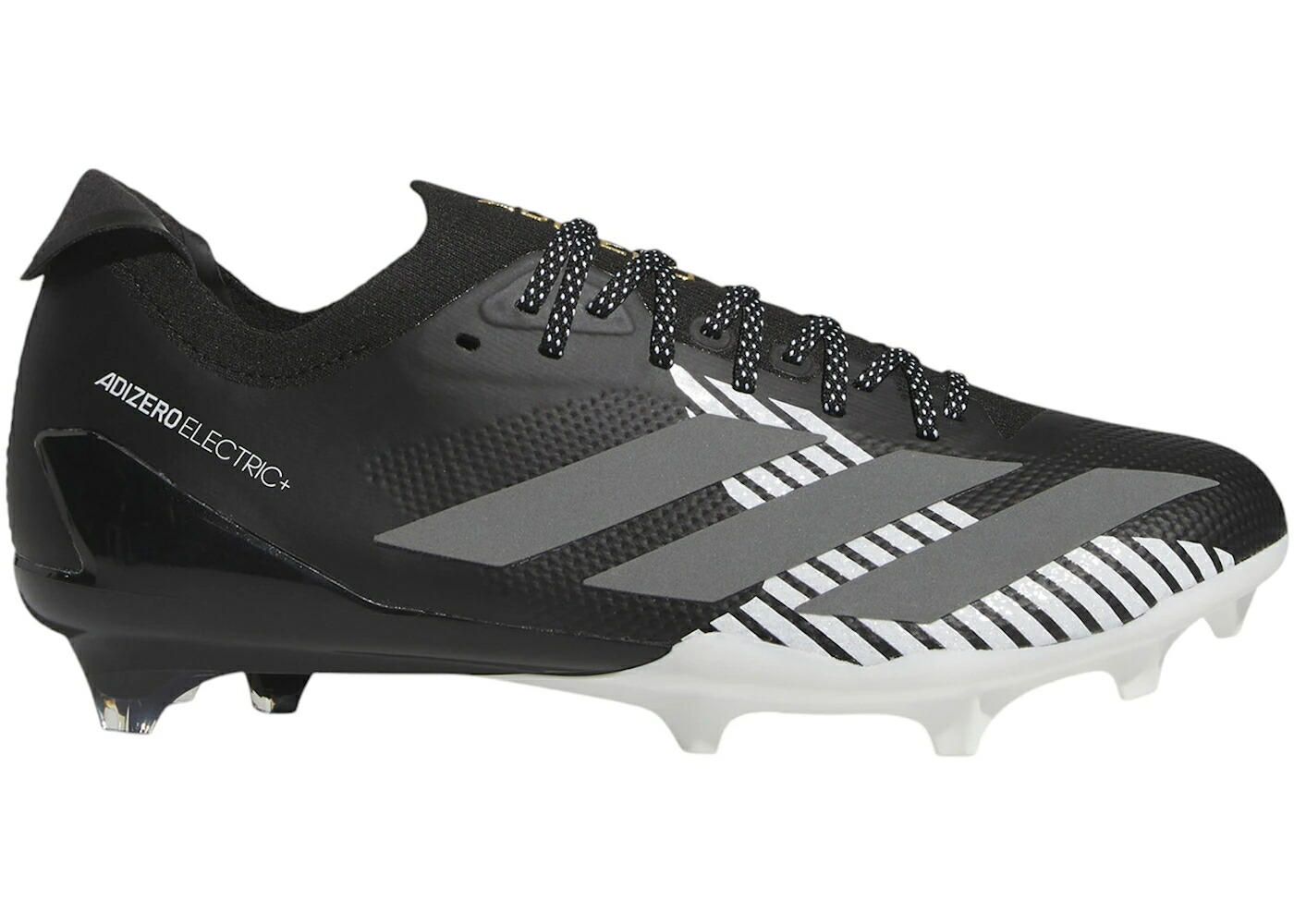 アディダス アディゼロ 中核グループ 黒いこと 黒いこと 白いこと 白いこと + スニーカー メンズ ADIDAS ADIZERO ELECTRIC II CORE BLACK CLOUD WHITE / CORE BLACK CORE BLACK CLOUD