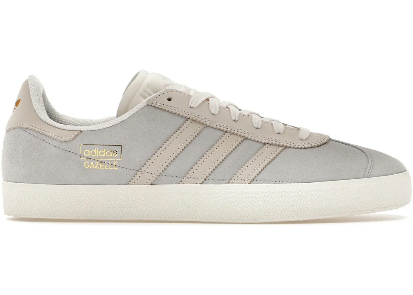 アディダス ガゼル 灰色 グレー 白色 ホワイト ゴールド スニーカー メンズ ADIDAS GAZELLE ADV GREY TWO CHALK WHITE GOLD METALLIC / GREY TWO CHALK WHITE GOLD