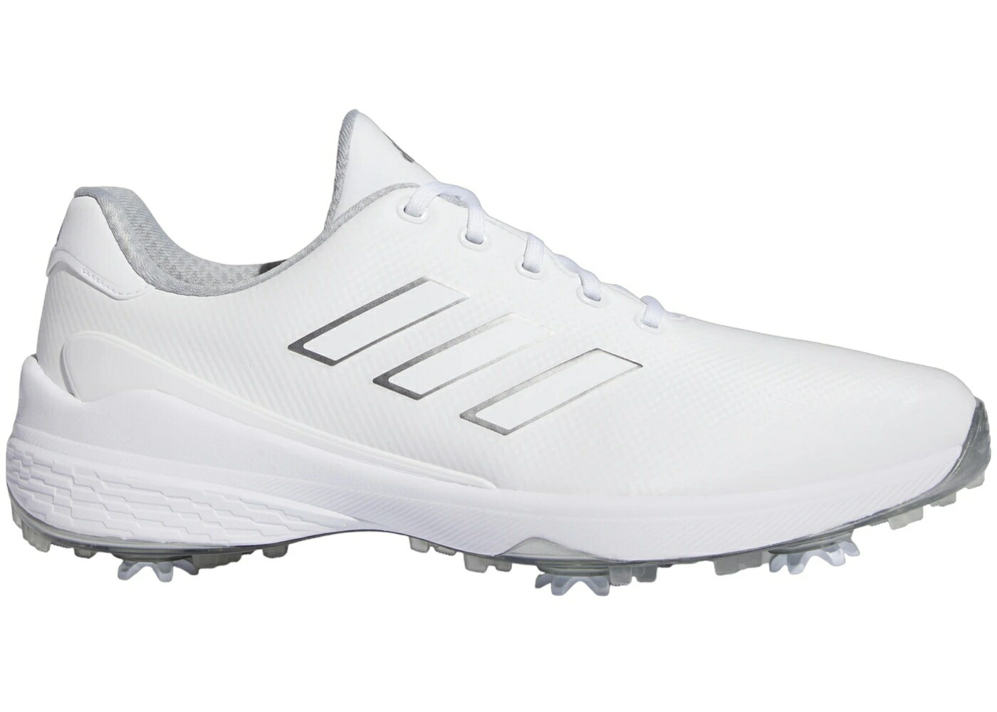 アディダス ゴルフ 白いこと 白いこと しろがね色 しろがね色 スニーカー メンズ ADIDAS ZG23 GOLF CLOUD WHITE DARK SILVER METALLIC / CLOUD WHITE DARK SILVER METALLIC