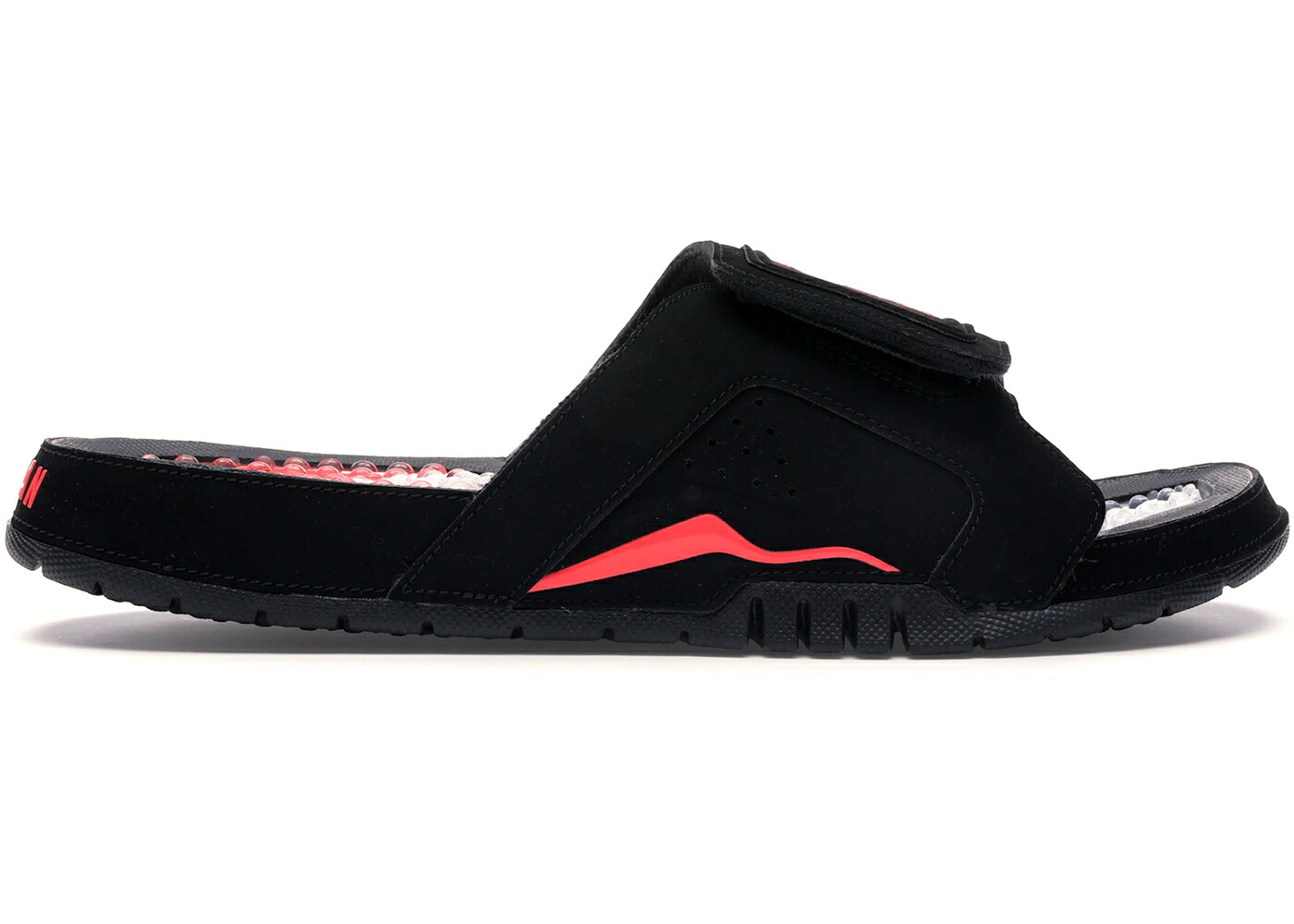 ナイキ ジョーダン ハイドロ 黒色 ブラック スニーカー メンズ JORDAN HYDRO 6 RETRO BLACK INFRARED 23 / BLACK INFRARED 23