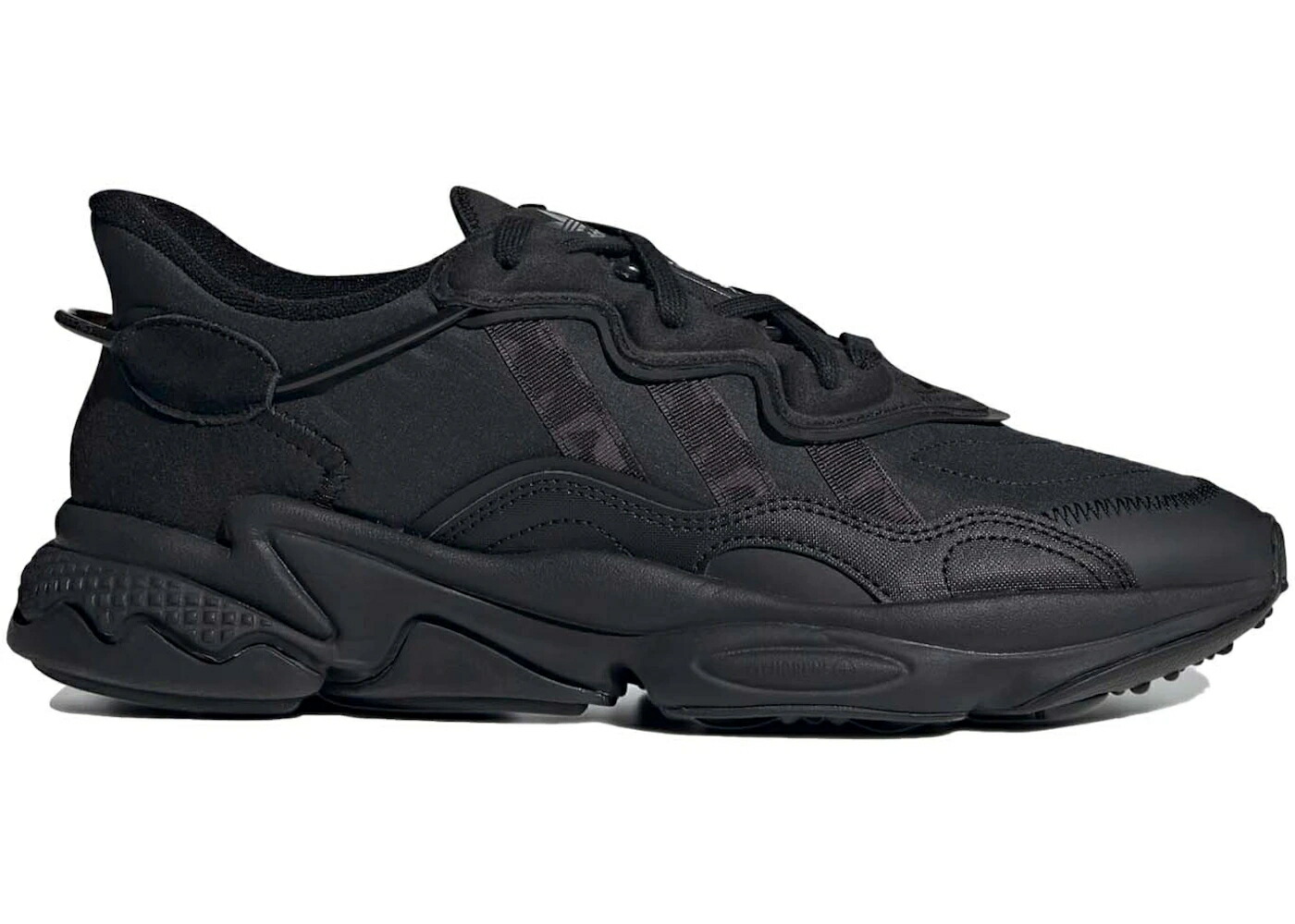 アディダス 黒色 ブラック カモ柄 コア 灰色 グレー スニーカー メンズ ADIDAS OZWEEGO BLACK CAMO STRIPES / CORE BLACK GREY FOUR CORE BLACK