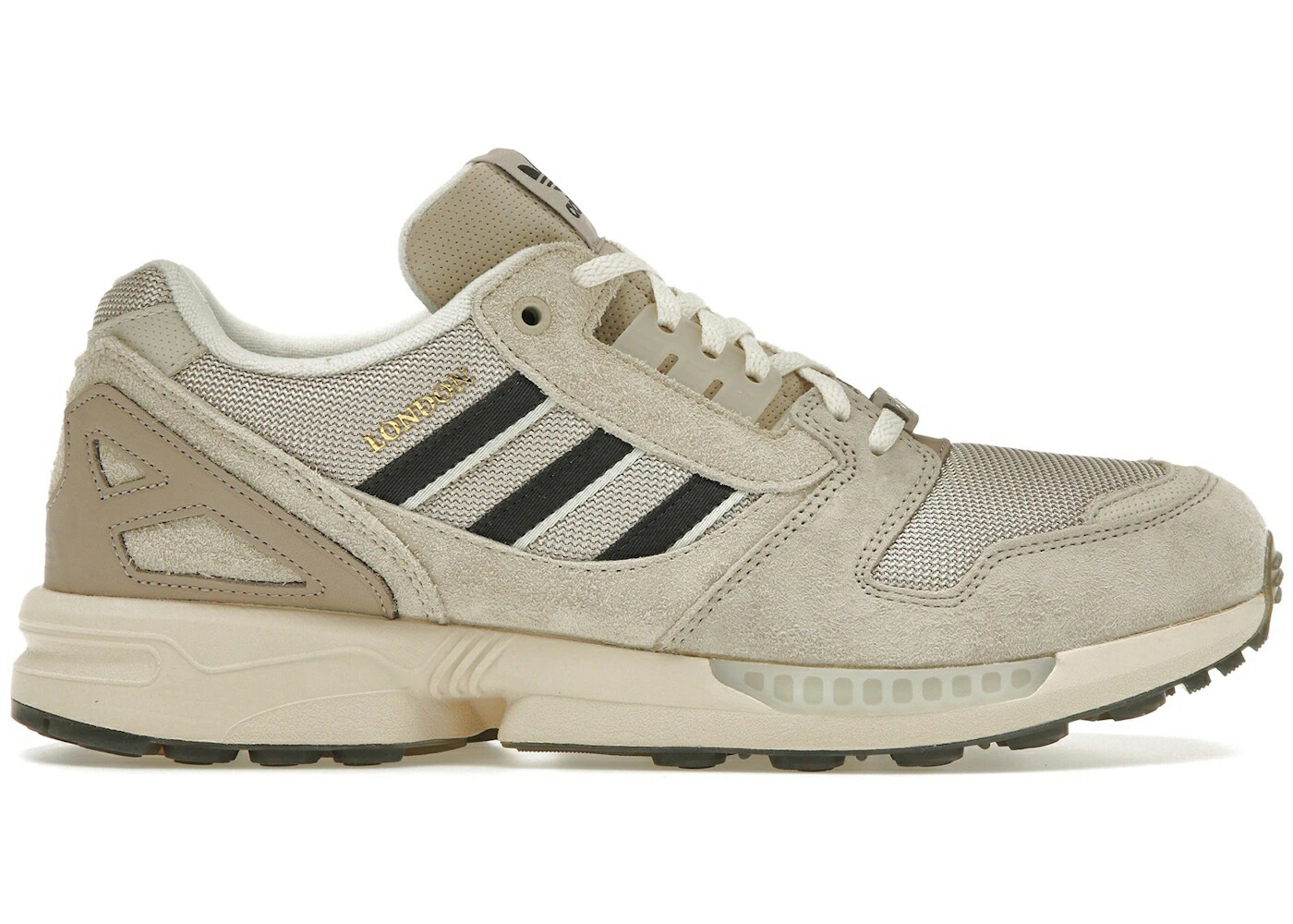 アディダス ベージュ 黒いこと 黒いこと スニーカー メンズ ADIDAS ZX 8000 CONSORTIUM CUP OFFSPRING LONDON / WONDER BEIGE UTILITY BLACK