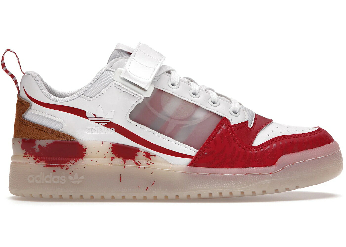 アディダス 討論会 白いこと 白いこと マルーン 中核グループ スニーカー メンズ ADIDAS FORUM LOW SCARY CLOWN / CLOUD WHITE ACTIVE MAROON CORE