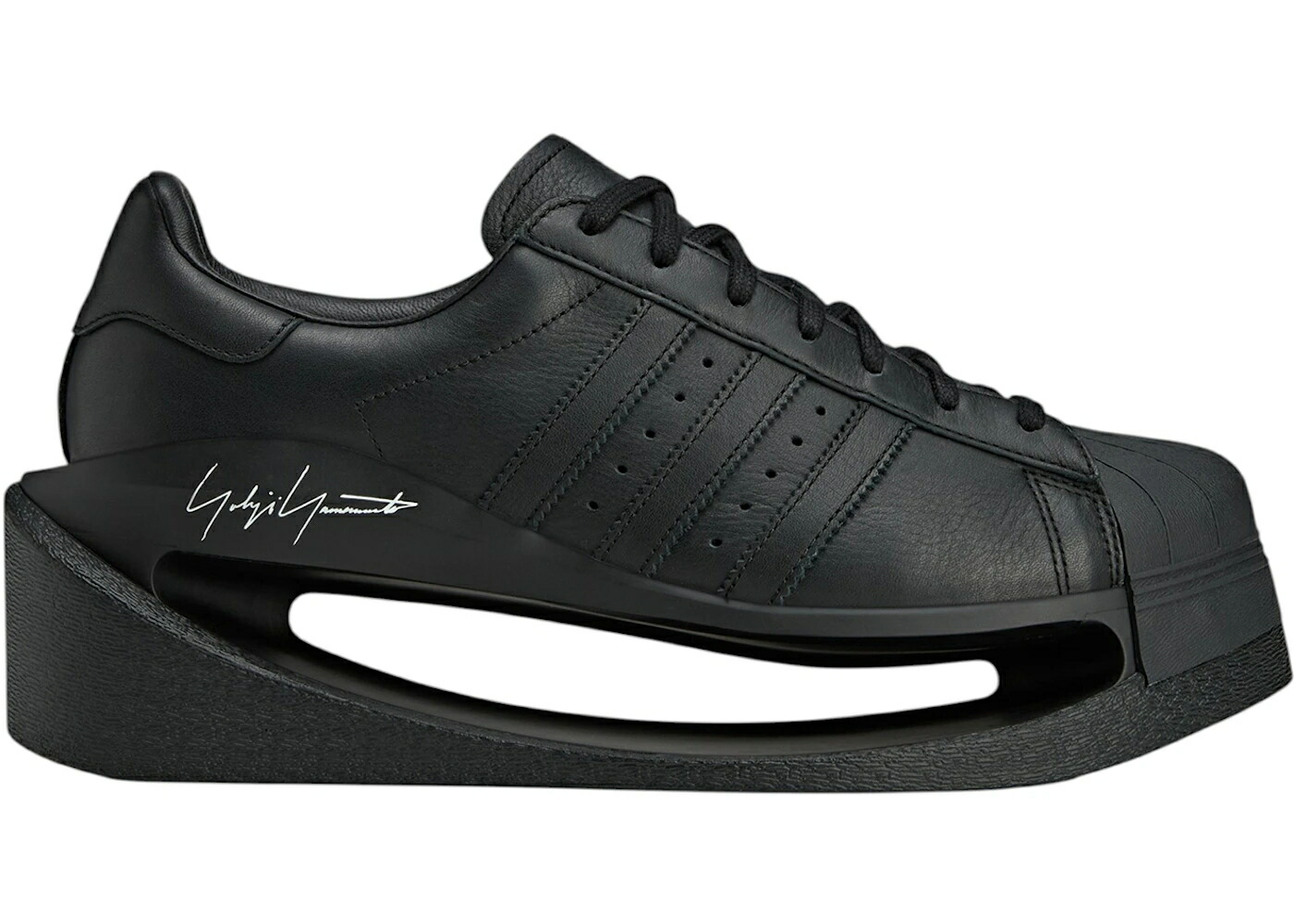 アディダス はやりっ児 黒いこと 黒いこと スニーカー メンズ ADIDAS Y-3 GENDO SUPERSTAR TRIPLE BLACK / BLACK BLACK BLACK