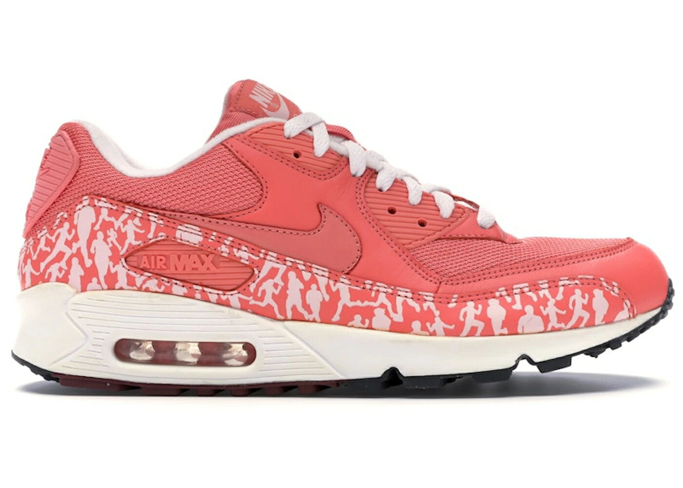 ナイキ マックス 野球クラブ 赤 赤いこと 大気圏マックス スニーカー メンズ NIKE AIR MAX 90 POWERWALL SUNBLUSH / SUNBLUSH SUNBLUSH TEAM RED
