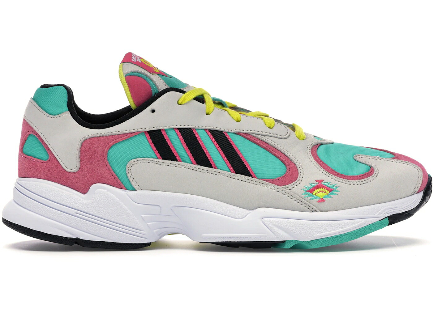 アディダス アリゾナ サクラ色 スニーカー メンズ ADIDAS YUNG-1 ARIZONA ICED TEA LEMONADE / CHALK PINK TEAL