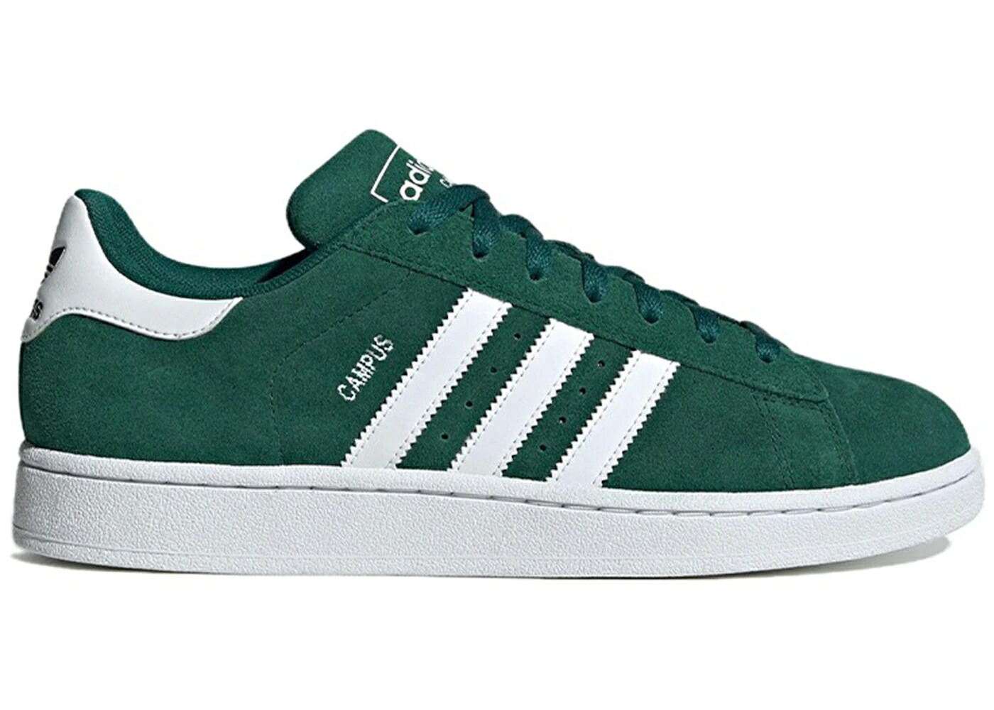 アディダス 構内 緑 緑であること 白いこと 白いこと スニーカー メンズ ADIDAS CAMPUS 2 COLLEGIATE GREEN / COLLEGIATE GREEN FOOTWEAR WHITE