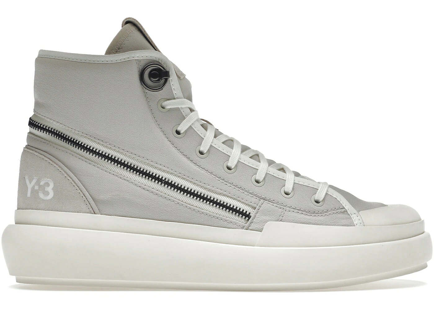 アディダス コート ハイ 白色 ホワイト スニーカー メンズ ADIDAS Y-3 AJATU COURT HIGH BLISS / BLISS OFF WHITE CLOUD WHITE|スニケス