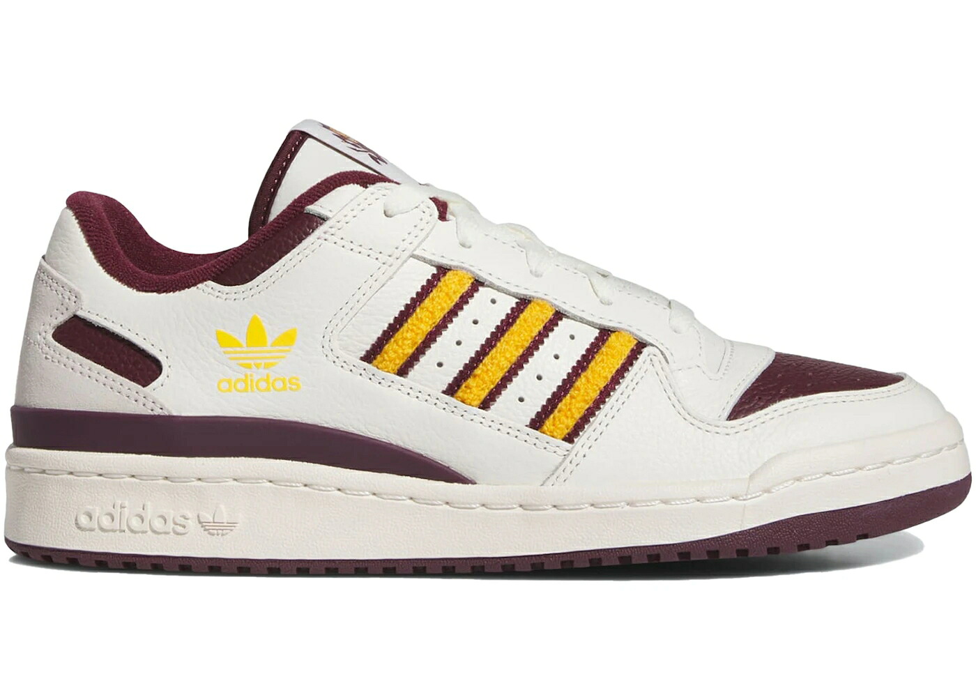 アディダス フォーラム アリゾナ スケートボード チーム マルーン 白色 ホワイト アリゾナステイト スニーカー メンズ ADIDAS FORUM LOW ARIZONA STATE / TEAM MAROON 2 CLOUD WHITE TEAM
