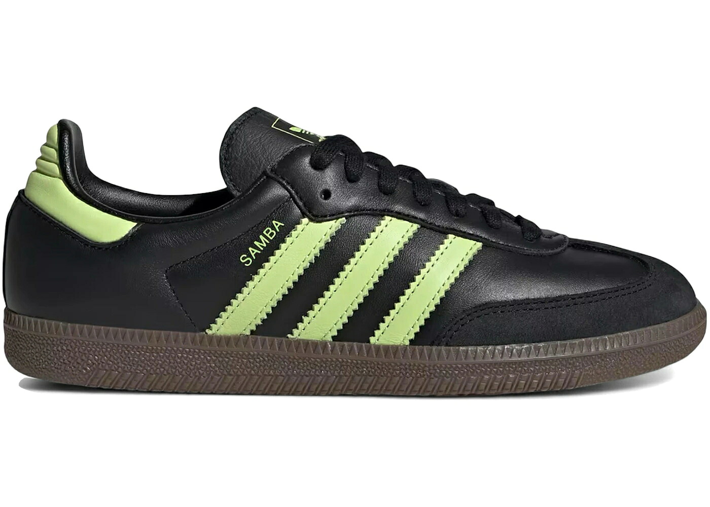 アディダス サンバ 黒いこと 黒いこと 菩提樹 中核グループ WOMEN\u0027S スニーカー レディース ADIDAS SAMBA OG BLACK PULSE LIME (WOMEN\u0027S) / CORE BLACK PULSE LIME GUM