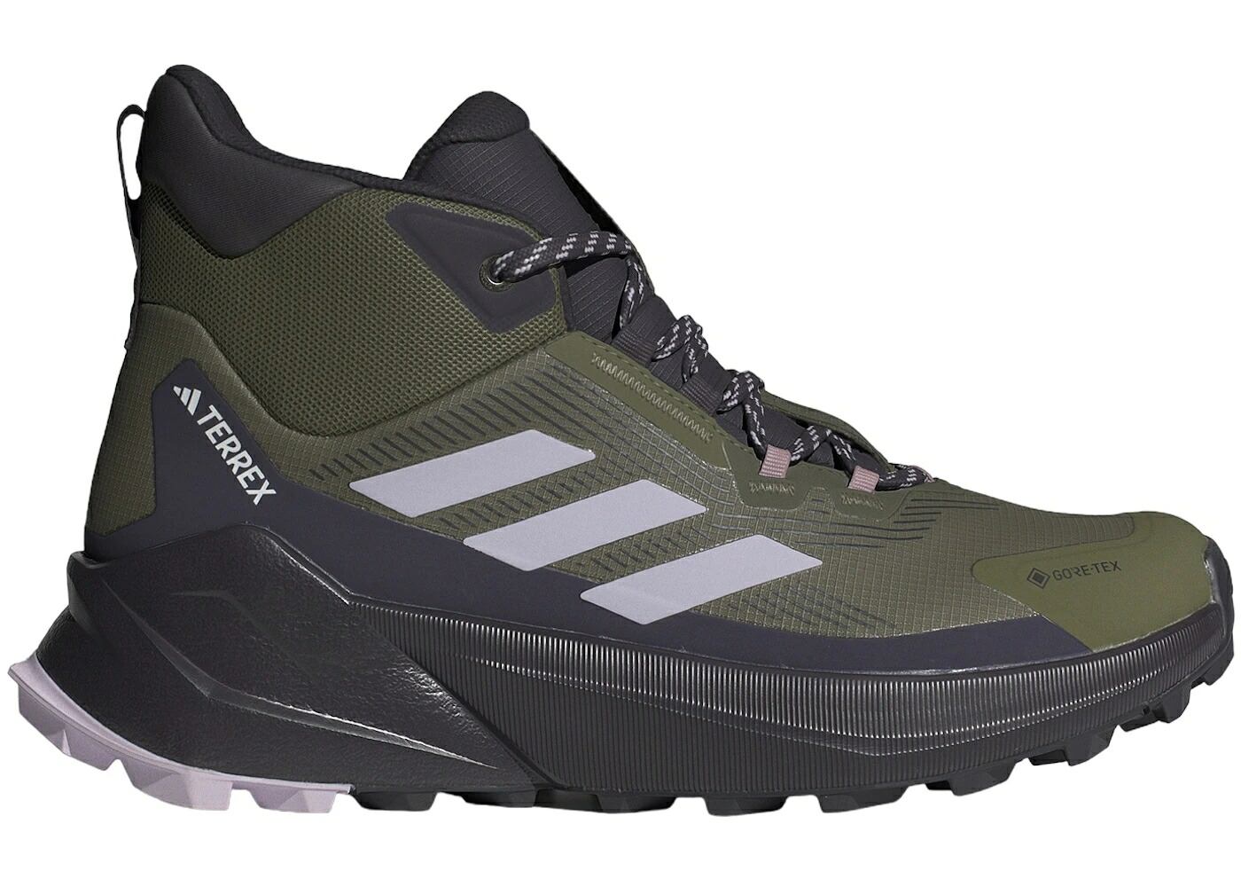 アディダス ゴアテックス オリーブ 銀色 シルバー 黒色 ブラック 2.0 WOMEN'S スニーカー レディース ADIDAS TERREX TRAILMAKER GORE-TEX OLIVE STRATA SILVER DAWN AURORA BLACK (WOMEN'S) / OLIVE STRATA SILVER DAWN AURORA｜スニケス