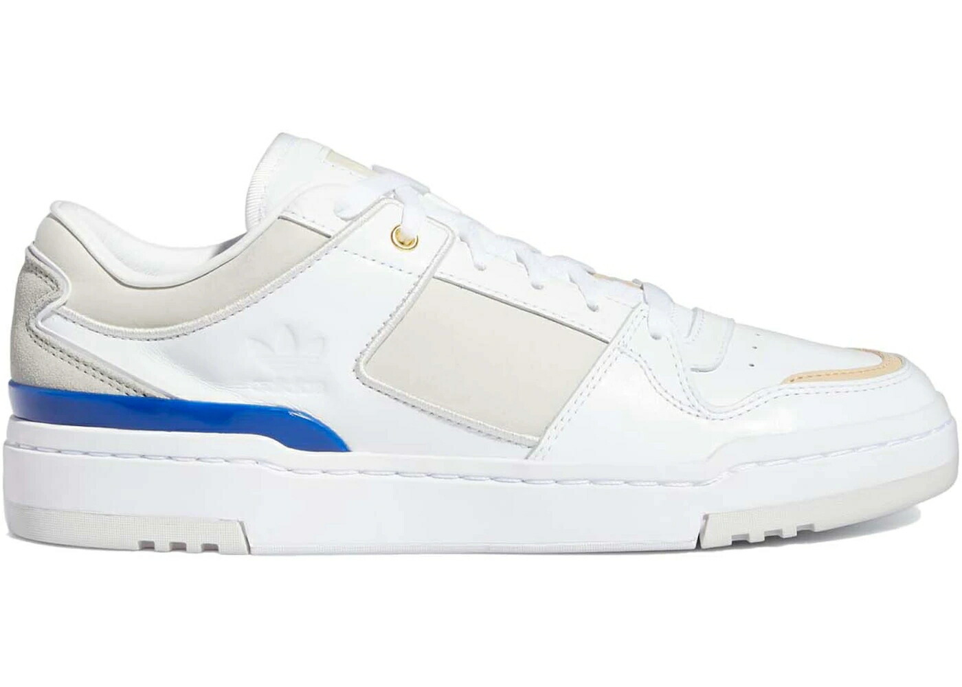 アディダス 討論会 白いこと 白いこと 薄墨色 薄墨色 スニーカー メンズ ADIDAS FORUM LUXE LOW WHITE GREY COLLEGIATE ROYAL / CLOUD WHITE GREY ONE COLLEGIATE