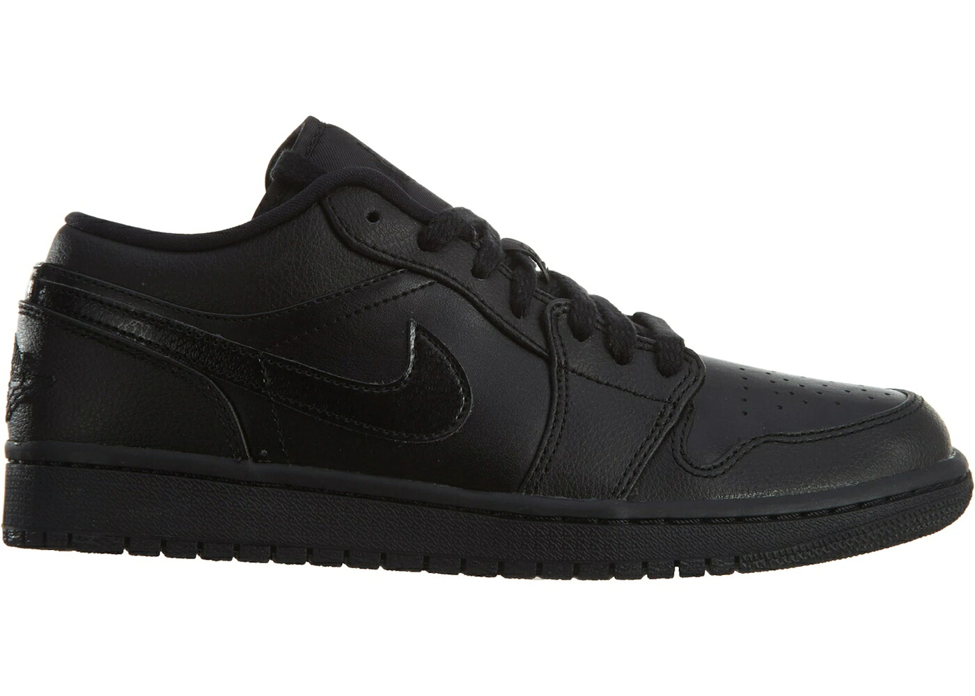 ナイキ ジョーダン 黒いこと 黒いこと スニーカー メンズ JORDAN 1 LOW BLACK NOIR / BLACK BLACK NOIR