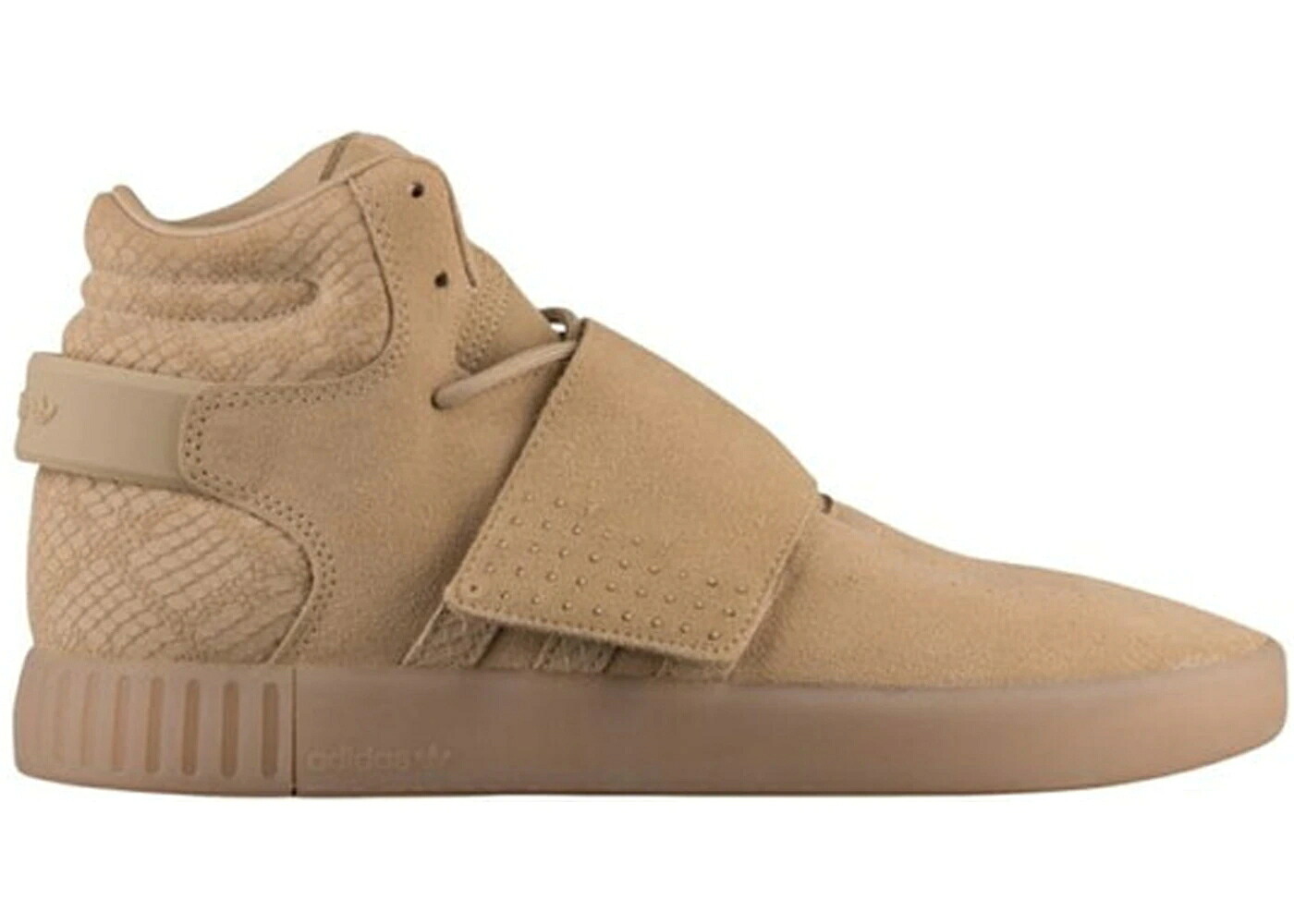 アディダス チューブラ ストラップ カーキ スニーカー メンズ ADIDAS TUBULAR INVADER STRAP LINEN KHAKI / LINEN KHAKI LINEN KHAKI LINEN｜スニケス