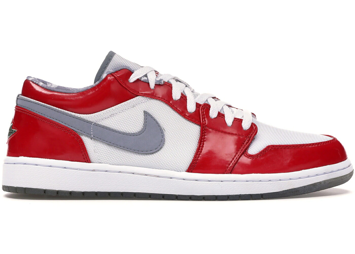 ナイキ ジョーダン 白色 ホワイト ステルス 赤 レッド スニーカー メンズ JORDAN 1 RETRO LOW SOUTH SIDE / WHITE STEALTH VARSITY RED｜スニケス