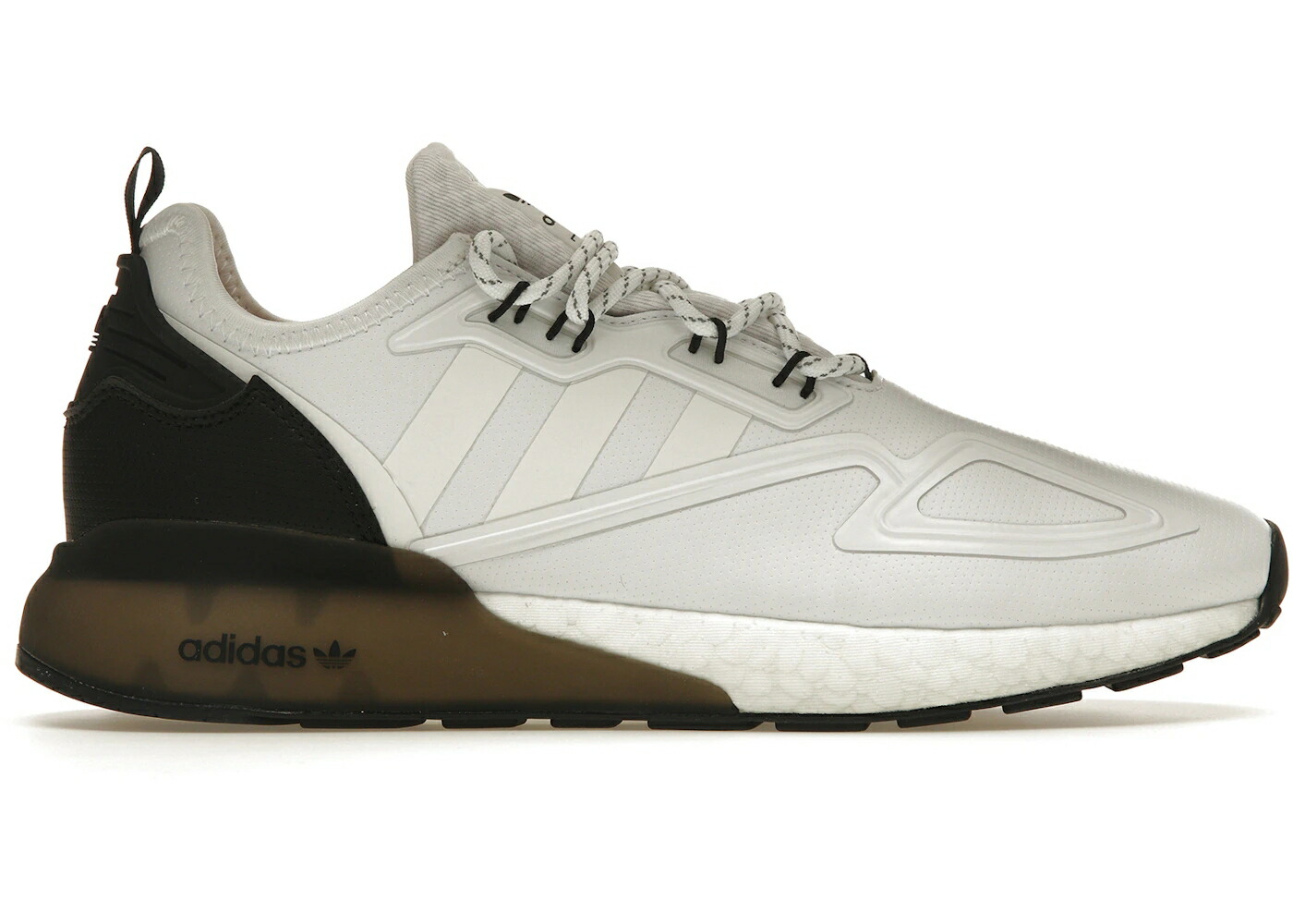 アディダス ブースト 白色 ホワイト 黒色 ブラック コア スニーカー メンズ ADIDAS ZX 2K BOOST WHITE BLACK / CLOUD WHITE CLOUD WHITE CORE