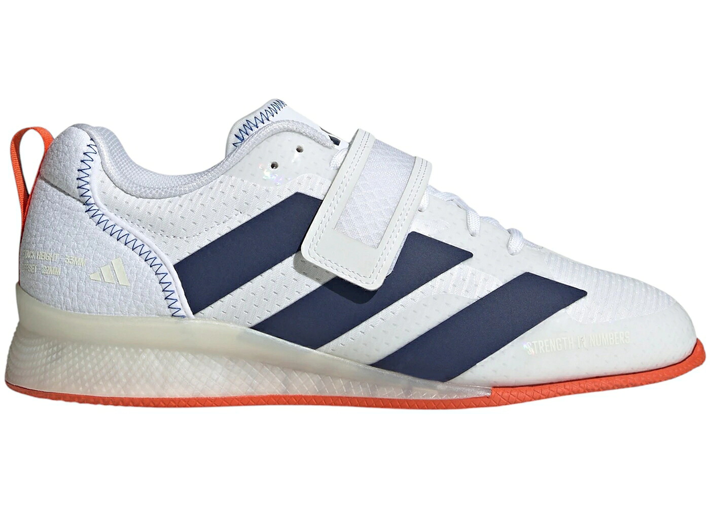 アディダス 白いこと 白いこと 青碧 青碧 スニーカー メンズ ADIDAS ADIPOWER 3 CLOUD WHITE DARK BLUE ROYAL / CLOUD WHITE DARK BLUE ROYAL BLUE