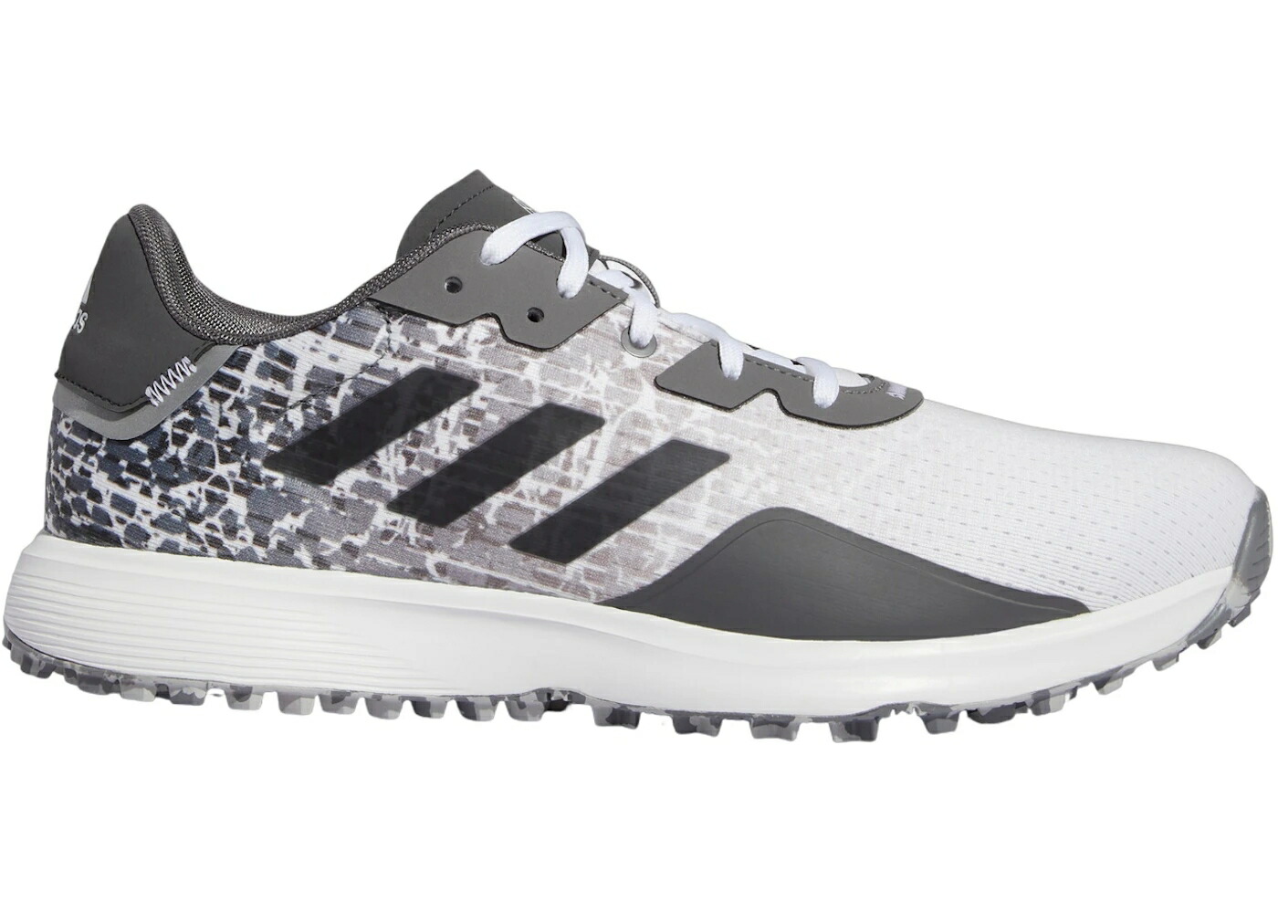 アディダス ゴルフ 白いこと 白いこと 薄墨色 薄墨色 スニーカー メンズ ADIDAS S2G SPIKELESS GOLF CLOUD WHITE GREY / CLOUD WHITE GREY FOUR GREY SIX