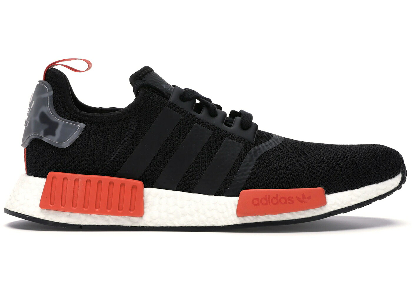 アディダス 中核グループ 黒いこと 黒いこと スニーカー メンズ ADIDAS NMD R1 CORE BLACK RAW AMBER / CORE BLACK CORE BLACK RAW AMBER