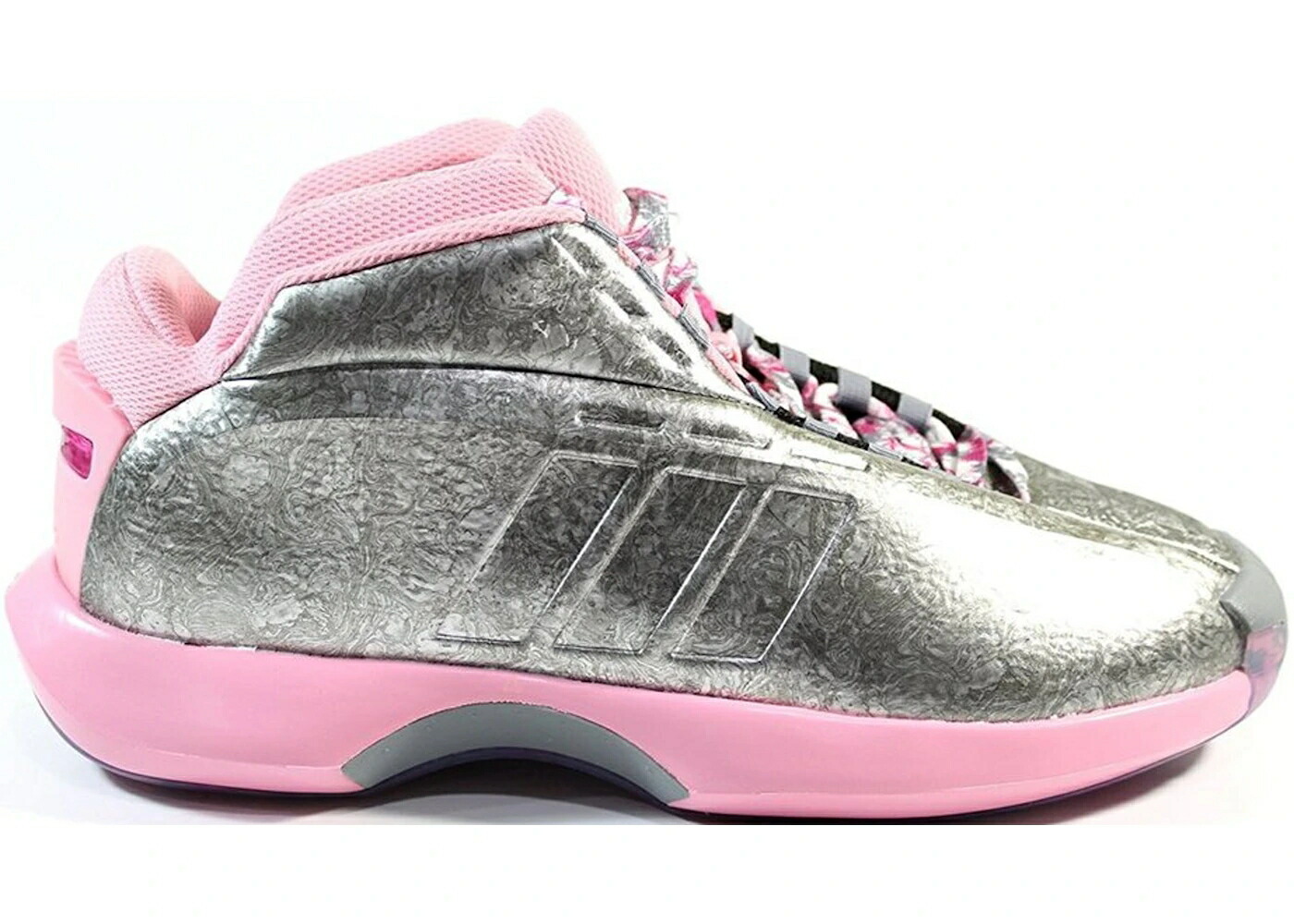 アディダス クレイジー テック 薄墨色 薄墨色 分科大学 サクラ色 スニーカー メンズ ADIDAS CRAZY 1 FLORIST JOHN WALL / TECH GREY BAHMAG COLLEGE PINK