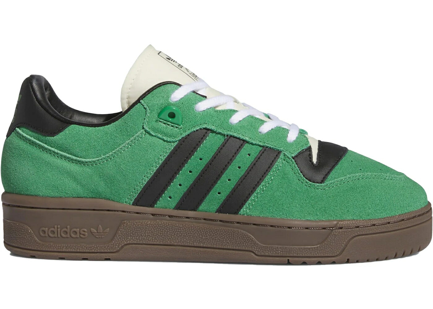 アディダス 緑 グリーン コア 黒色 ブラック スニーカー メンズ ADIDAS RIVALRY 86 LOW PRELOVED GREEN / PRELOVED GREEN CORE BLACK GUM