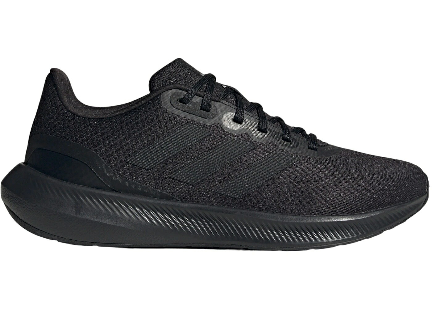 アディダス 中核グループ 黒いこと 黒いこと 炭素 スニーカー メンズ ADIDAS RUNFALCON 3 CLOUDFOAM LOW CORE BLACK CARBON / CORE BLACK CORE BLACK CARBON