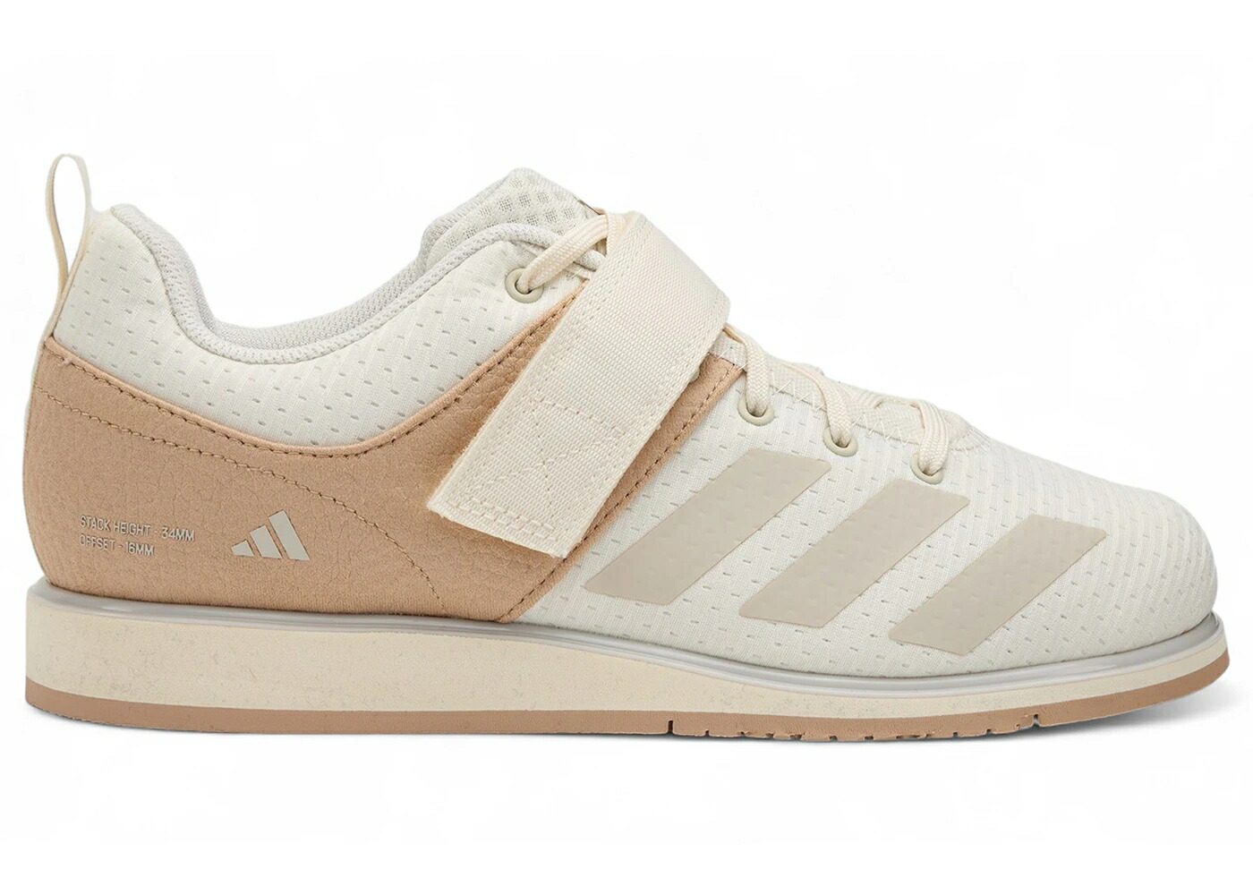 アディダス パワーフィット 白色 ホワイト ウォーム スニーカー メンズ ADIDAS POWERLIFT 5 OFF WHITE WARM SANDSTONE / OFF WHITE WONDER ALUMINA WARM