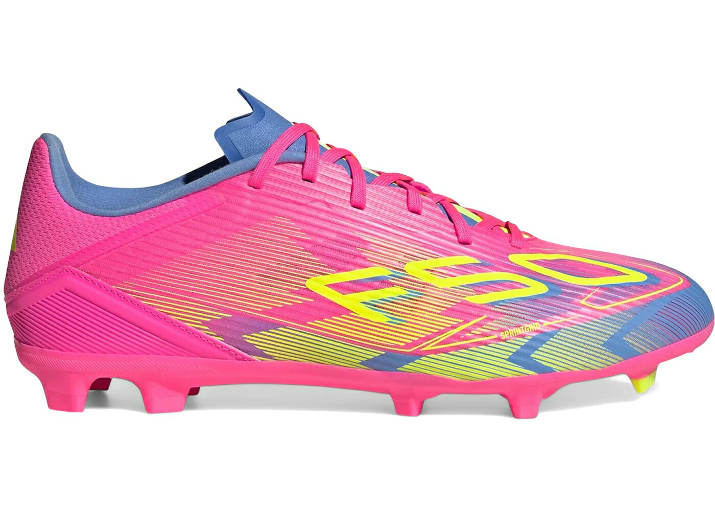 アディダス 制勝 サクラ色 青味 青み スニーカー メンズ ADIDAS F50 LEAGUE FG/MG MYSTIC VICTORY PACK / LUCID PINK LUCID LEMON BLUE