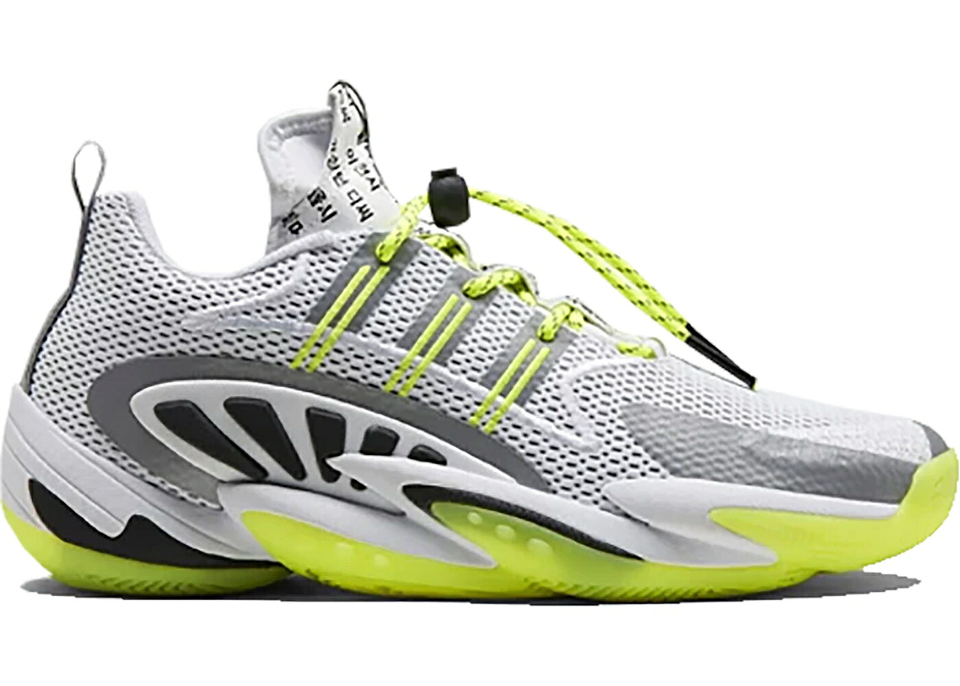 アディダス クレイジー 白いこと 白いこと 黄味がかった 黄色 中核グループ 2.0 スニーカー メンズ ADIDAS CRAZY BYW X UBIQ / FOOTWEAR WHITE SOLAR YELLOW CORE