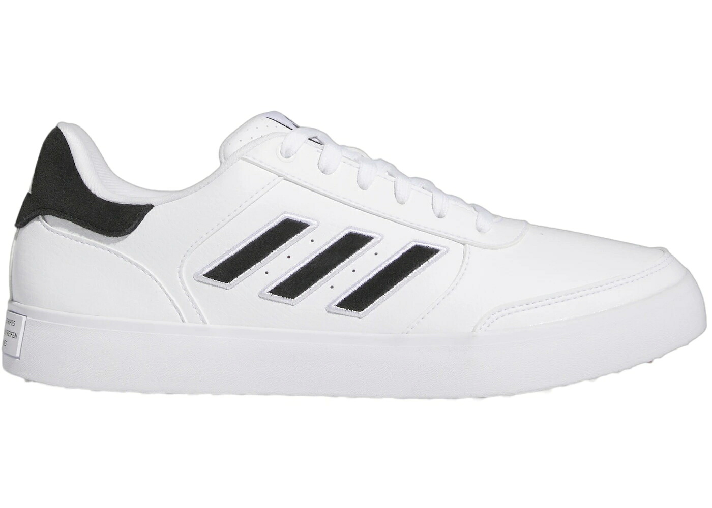 アディダス ゴルフ 白いこと 白いこと 中核グループ 黒いこと 黒いこと スニーカー メンズ ADIDAS RETROCROSS 24 SPIKELESS GOLF CLOUD WHITE CORE BLACK GUM / CLOUD WHITE CORE BLACK GUM メンズ靴-スニーカー-靴