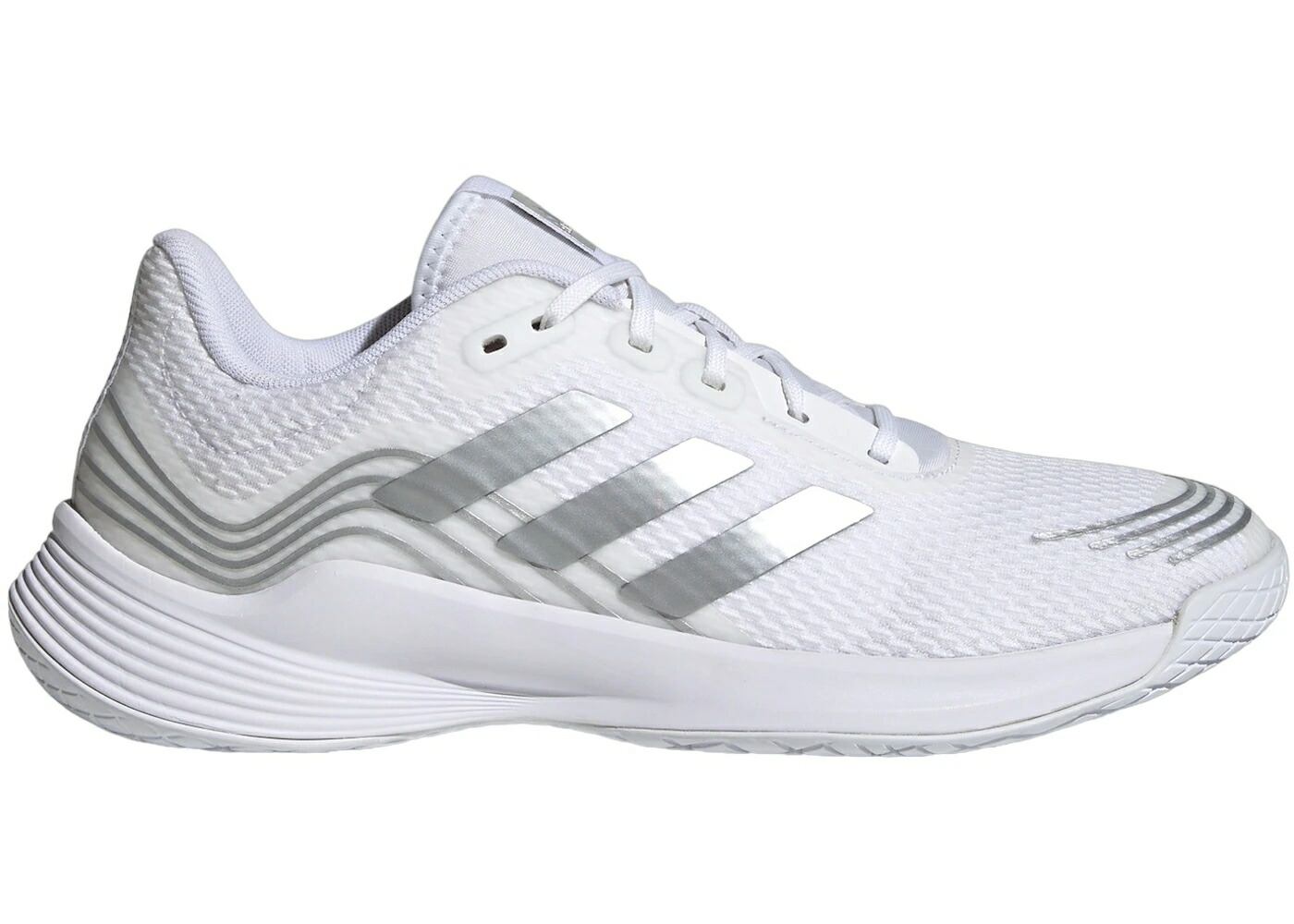 アディダス 排球 白いこと 白いこと しろがね色 しろがね色 WOMEN\u0027S スニーカー レディース ADIDAS NOVAFLIGHT VOLLEYBALL CLOUD WHITE SILVER METALLIC (WOMEN\u0027S) / CLOUD WHITE SILVER METALLIC