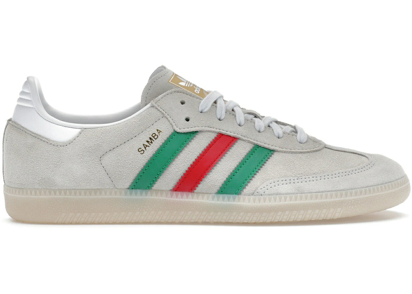 アディダス サンバ 白いこと 白いこと 緑 緑であること スニーカー メンズ ADIDAS SAMBA OG ITALY / CRYSTAL WHITE GREEN BETTER