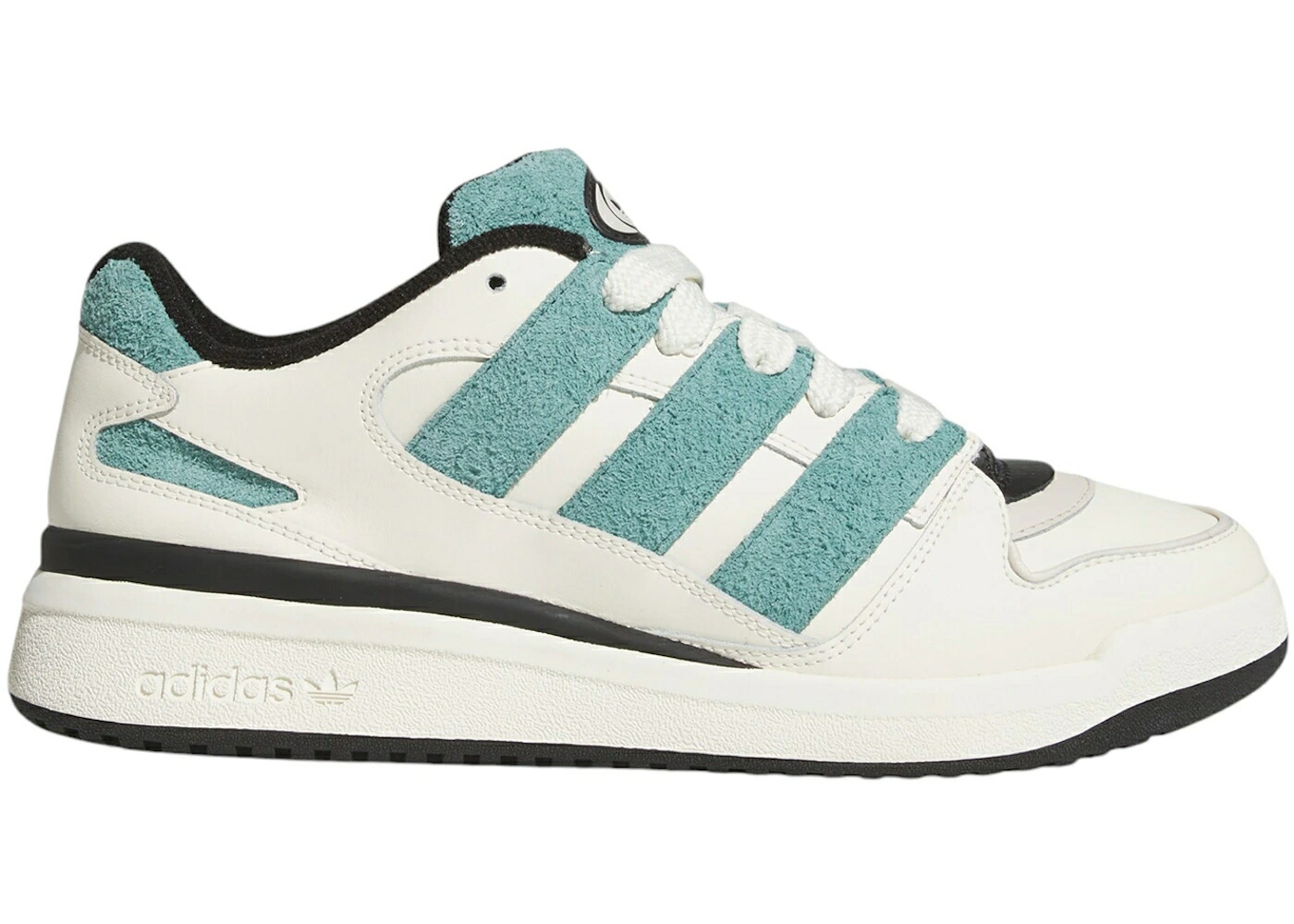アディダス フォーラム 白色 ホワイト コア 黒色 ブラック スニーカー メンズ ADIDAS FORUM 2000 OFF WHITE PRELOVED TEAL CORE BLACK / OFF WHITE PRELOVED TEAL CORE