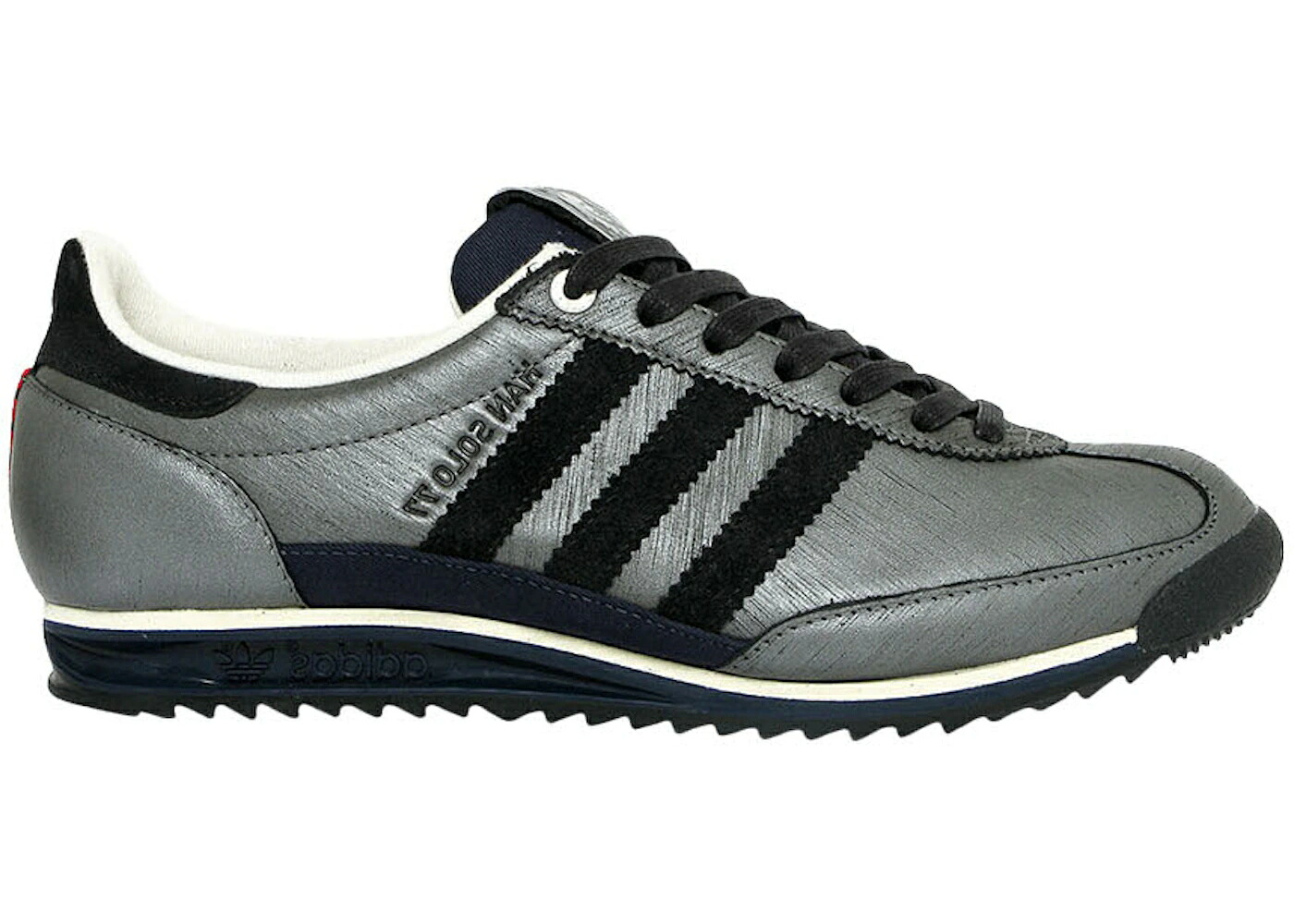 アディダス 灰色 グレー 緑 グリーン スニーカー メンズ ADIDAS SL 72 HAN SOLO / GREY GREEN AMBER｜スニケス