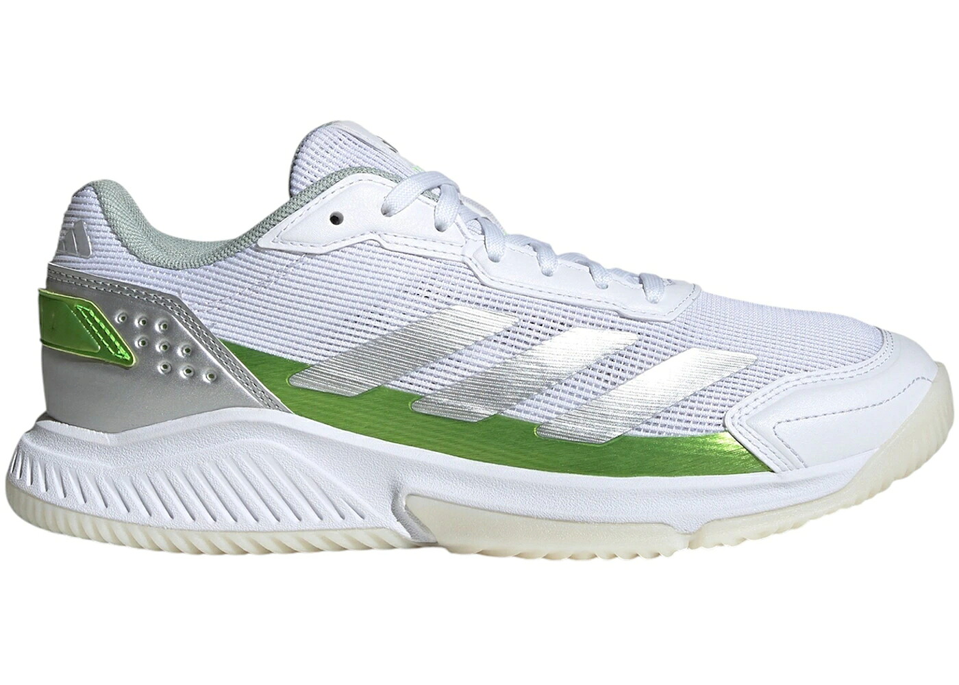 アディダス 白色 ホワイト 銀色 シルバー WOMEN'S スニーカー レディース ADIDAS COURTQUICK PADEL CLOUD WHITE SILVER METALLIC LUCID LEMON (WOMEN'S) / CLOUD WHITE SILVER METALLIC 35,620円