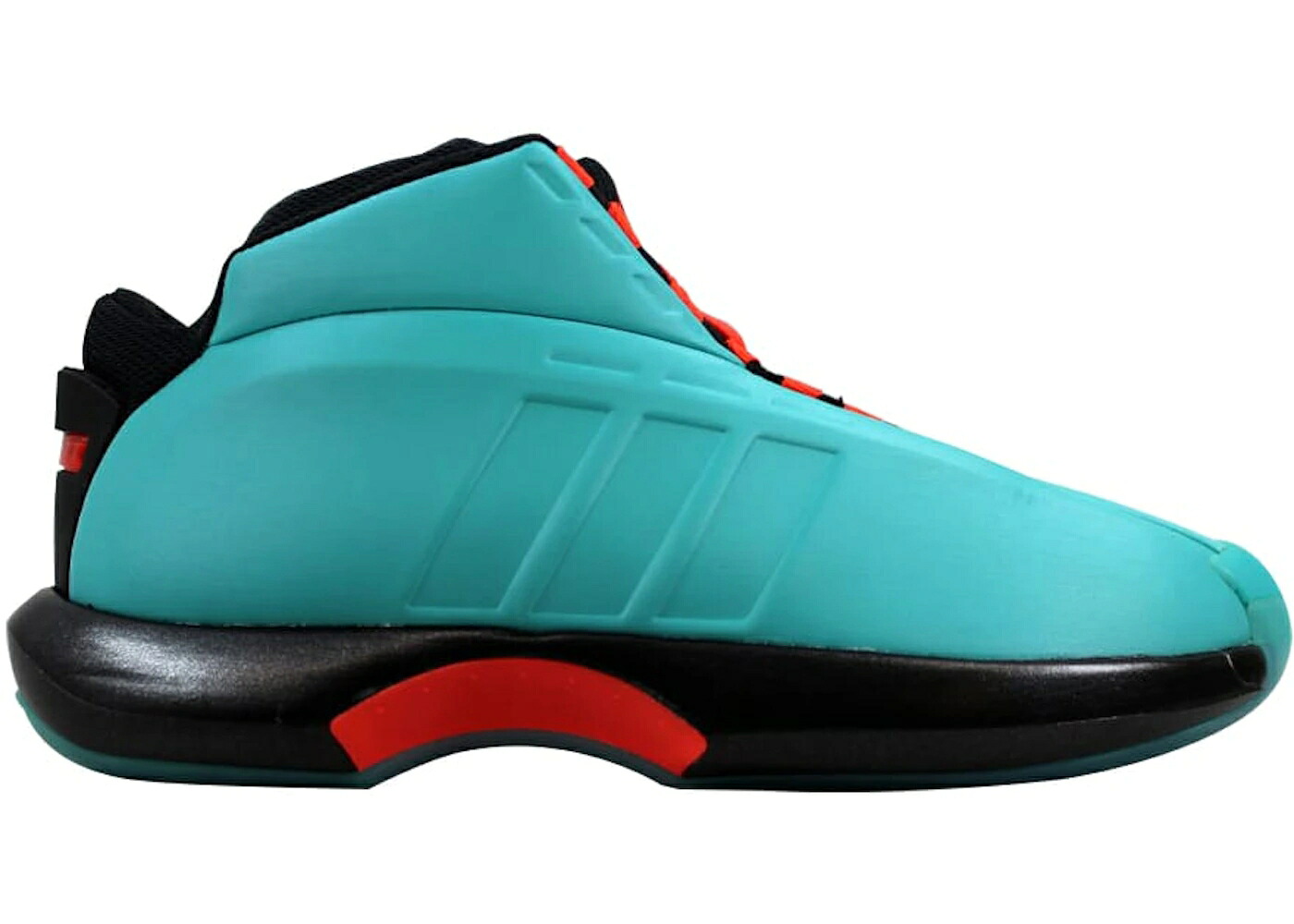 アディダス クレイジー ナイト爵 薄墨色 薄墨色 赤 赤いこと スニーカー メンズ ADIDAS CRAZY 1 VIVID MINT/NIGHT GREY-RED / VIVID MINT NIGHT GREY RED