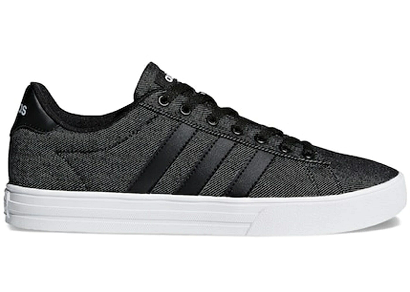 アディダス デニム 黒色 ブラック コア 2.0 スニーカー メンズ ADIDAS DAILY DENIM BLACK / CORE BLACK CORE BLACK FOOTWEAR