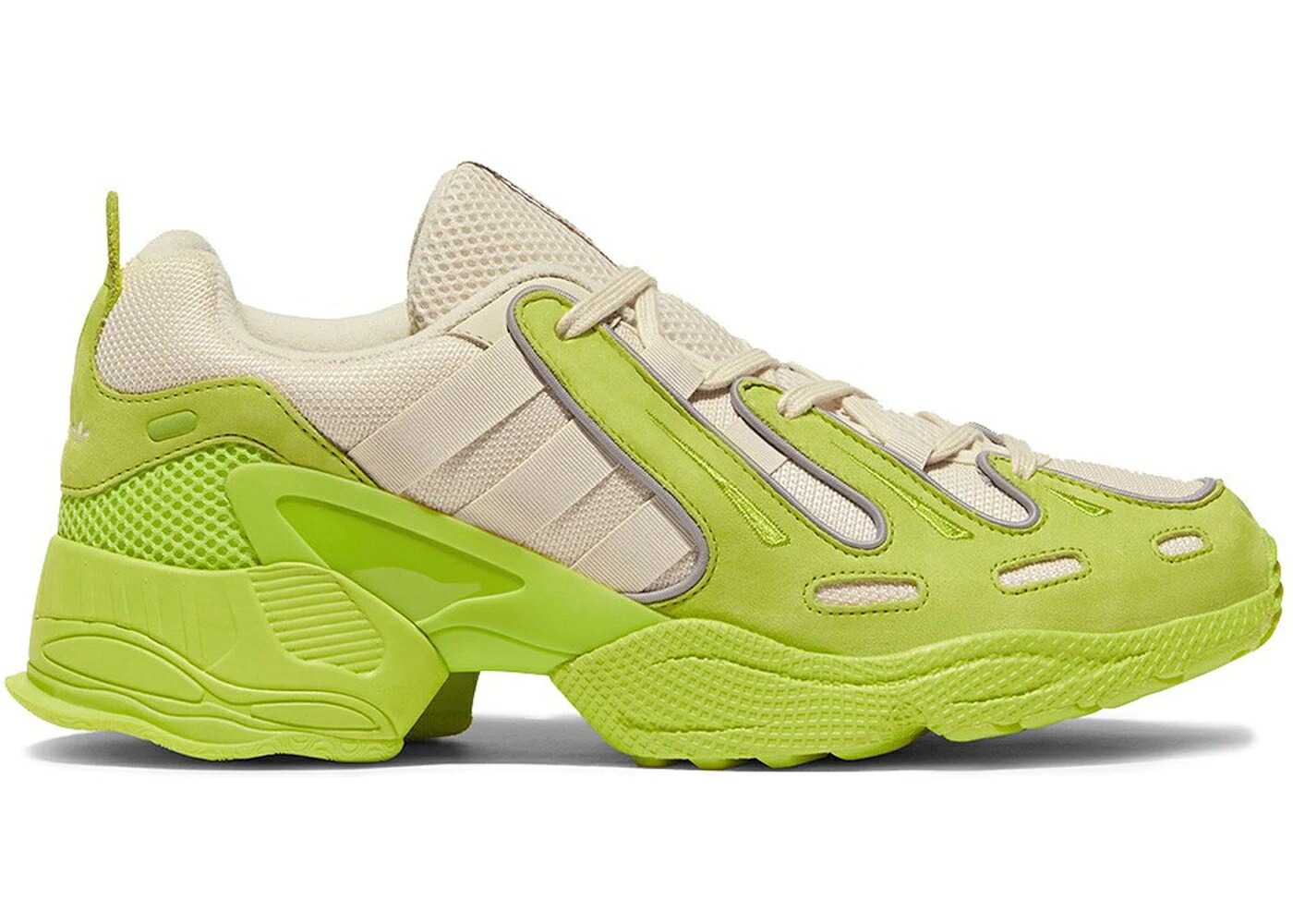 アディダス ガゼル 黄味がかった 黄色 スニーカー メンズ ADIDAS EQT GAZELLE LINEN SEMI SOLAR YELLOW / LINEN LINEN SEMI SOLAR YELLOW