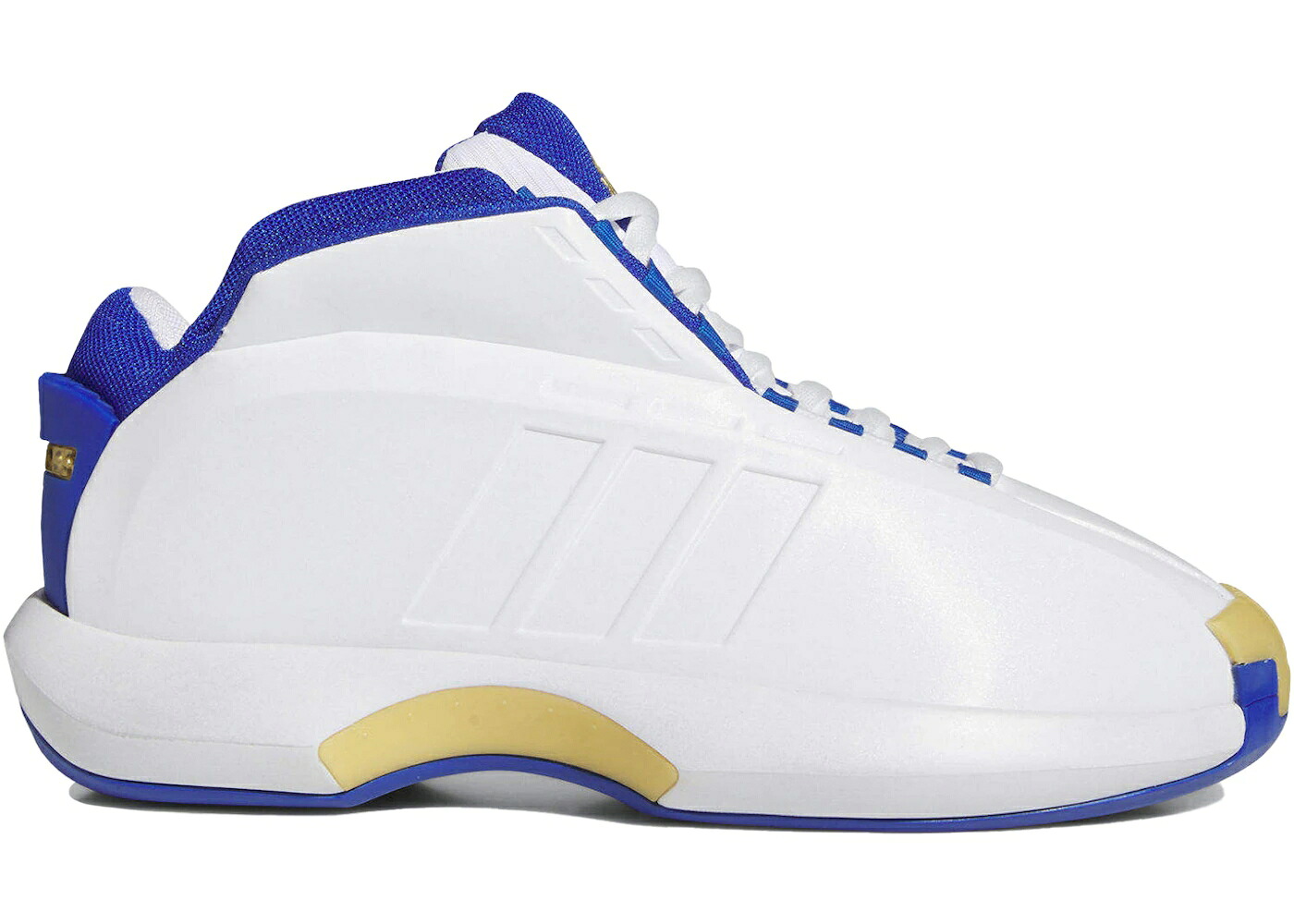 アディダス クレイジー レイカーズ 白いこと 白いこと 青み 青色 黄味がかった 黄色 スニーカー メンズ ADIDAS CRAZY 1 LAKERS PE / FOOTWEAR WHITE ROYAL BLUE YELLOW