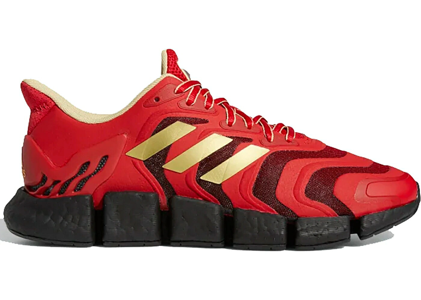 アディダス クライマクール 黒いこと 黒いこと ゴールド 中核グループ スニーカー メンズ ADIDAS CLIMACOOL VENTO SCARLET BLACK GOLD / SCARLET CORE BLACK GOLD METALLIC