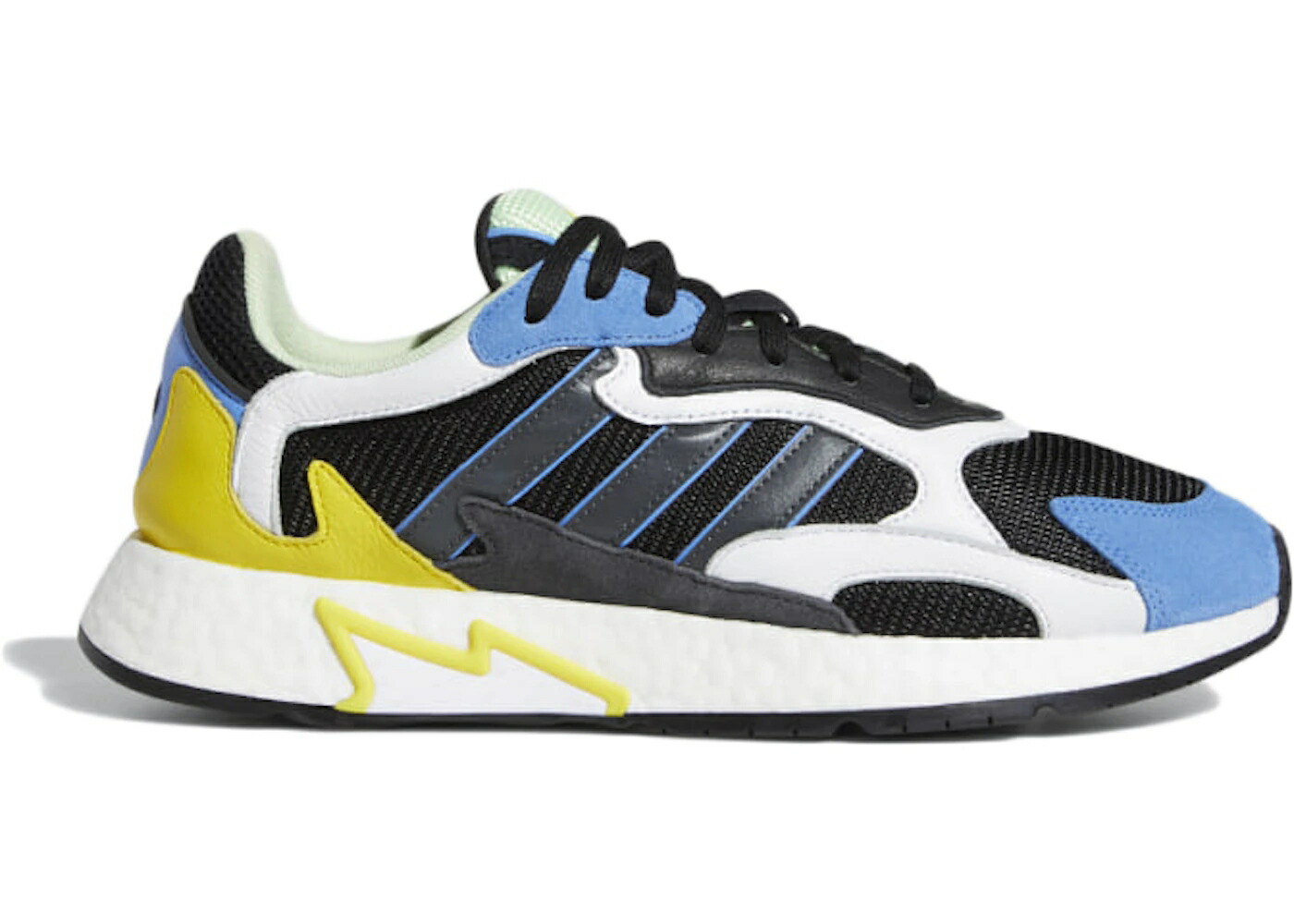 アディダス ラン コア 黒色 ブラック 黄色 イエロー ソリッド 灰色 グレー スニーカー メンズ ADIDAS TRESC RUN CORE BLACK YELLOW / CORE BLACK SOLID GREY YELLOW