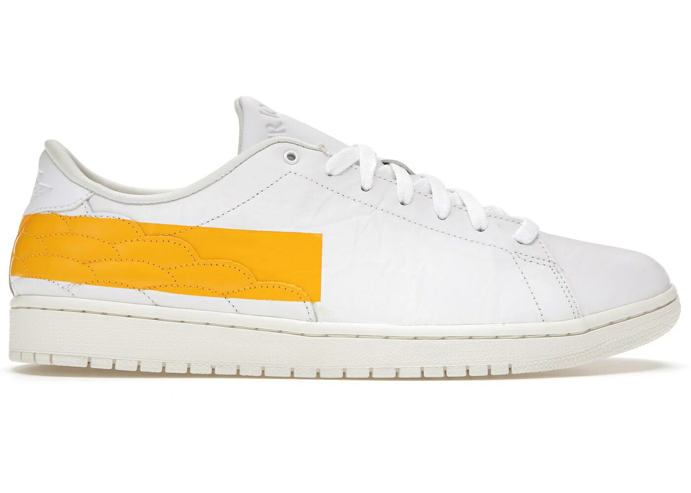 ナイキ ジョーダン 厚地の外套 白いこと 白いこと ゴールド スニーカー メンズ JORDAN 1 CENTRE COURT WHITE UNIVERSITY GOLD / WHITE UNIVERSITY GOLD