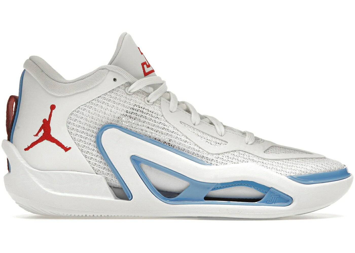 ナイキ ジョーダン 白いこと 白いこと 赤 赤いこと 西部への入り口 スニーカー メンズ JORDAN TATUM 1 ARCHER AVE ST. LOUIS (TRANSLUCENT WHITE SOLE) / WHITE UNIVERSITY RED UNIVERSITY