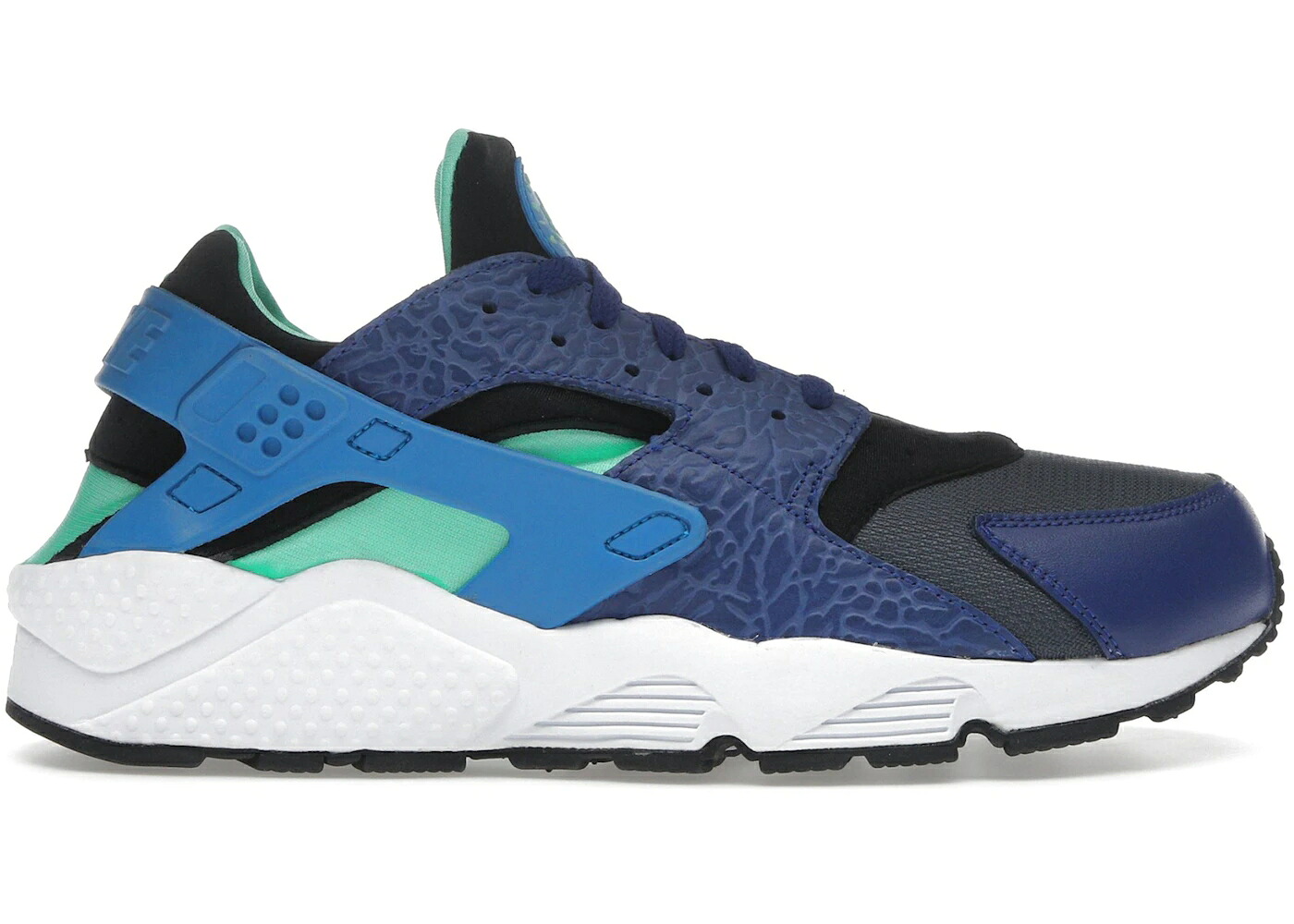 ナイキ ハラチ ディープ 青色 ブルー 緑 グリーン SIZE? スニーカー メンズ NIKE AIR HUARACHE DEEP  / DEEP  BLUE BLUE HERO GREEN